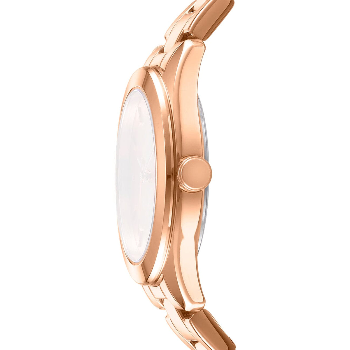 DK5L032M1045 DKNY Women's Rose Gold Dial Stainless Steel Bracelet Watch DKNY 