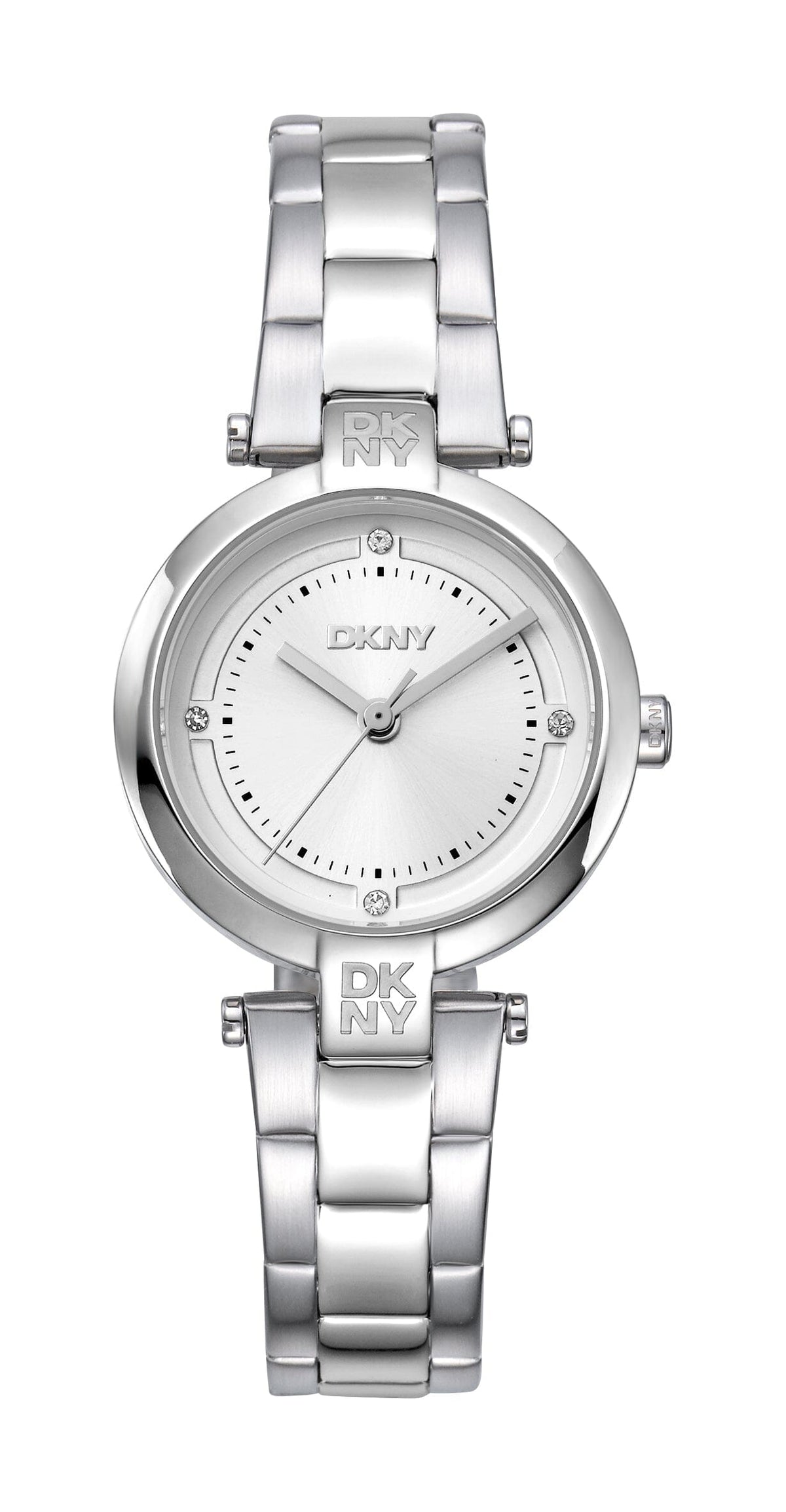 DK5L043M0045 DKNY Women's Silver Dial Stainless Steel Bracelet Watch DKNY 