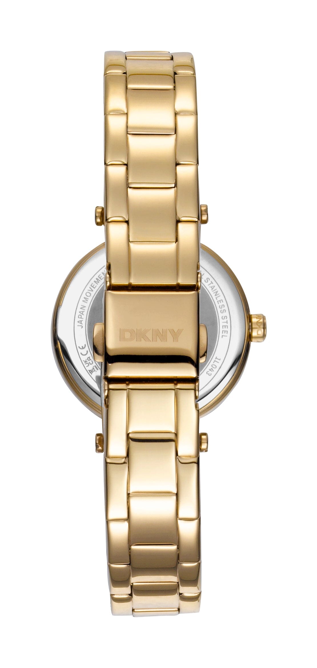 DK5L043M0055 DKNY Women's Silver Dial Gold Stainless Steel Bracelet Watch DKNY 