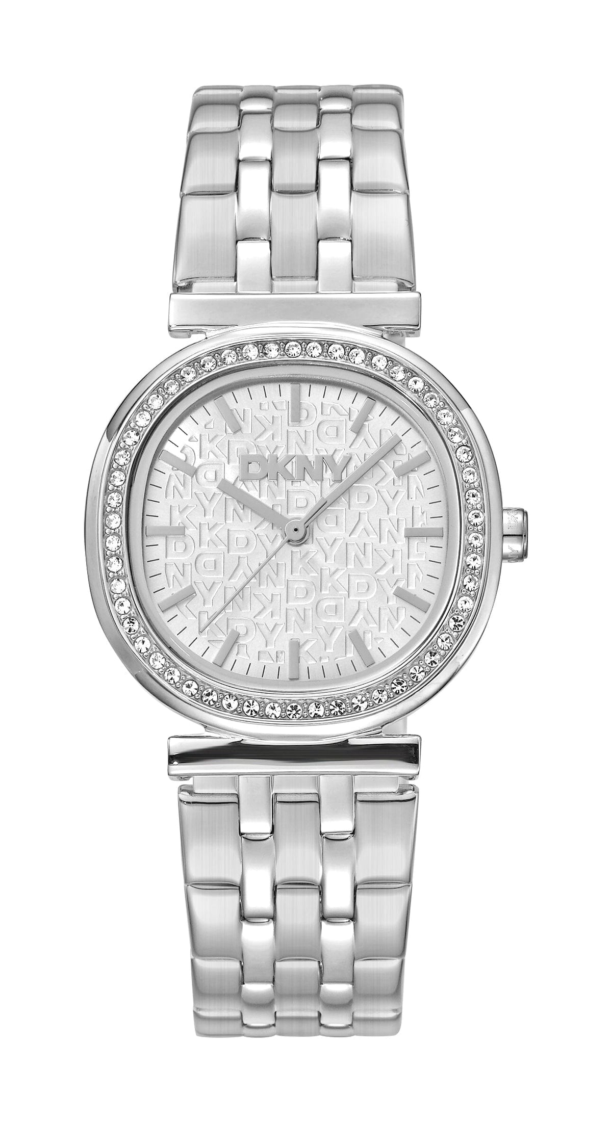 DK5L083M0045 DKNY Women's Silver Dial Stainless Steel Bracelet Watch DKNY 