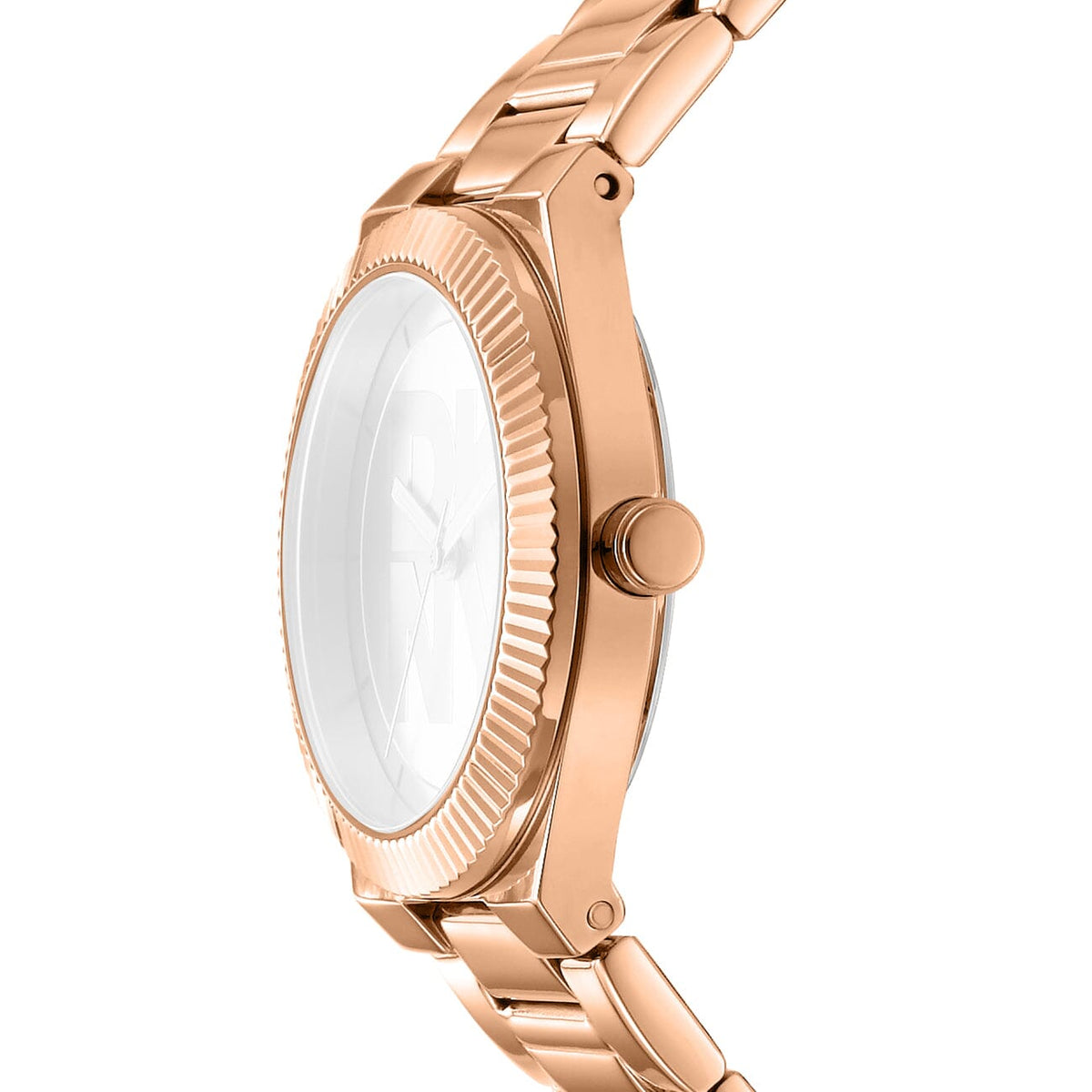 DK5L102M0045 DKNY Women's Rose Gold Dial Stainless Steel Bracelet Watch DKNY 