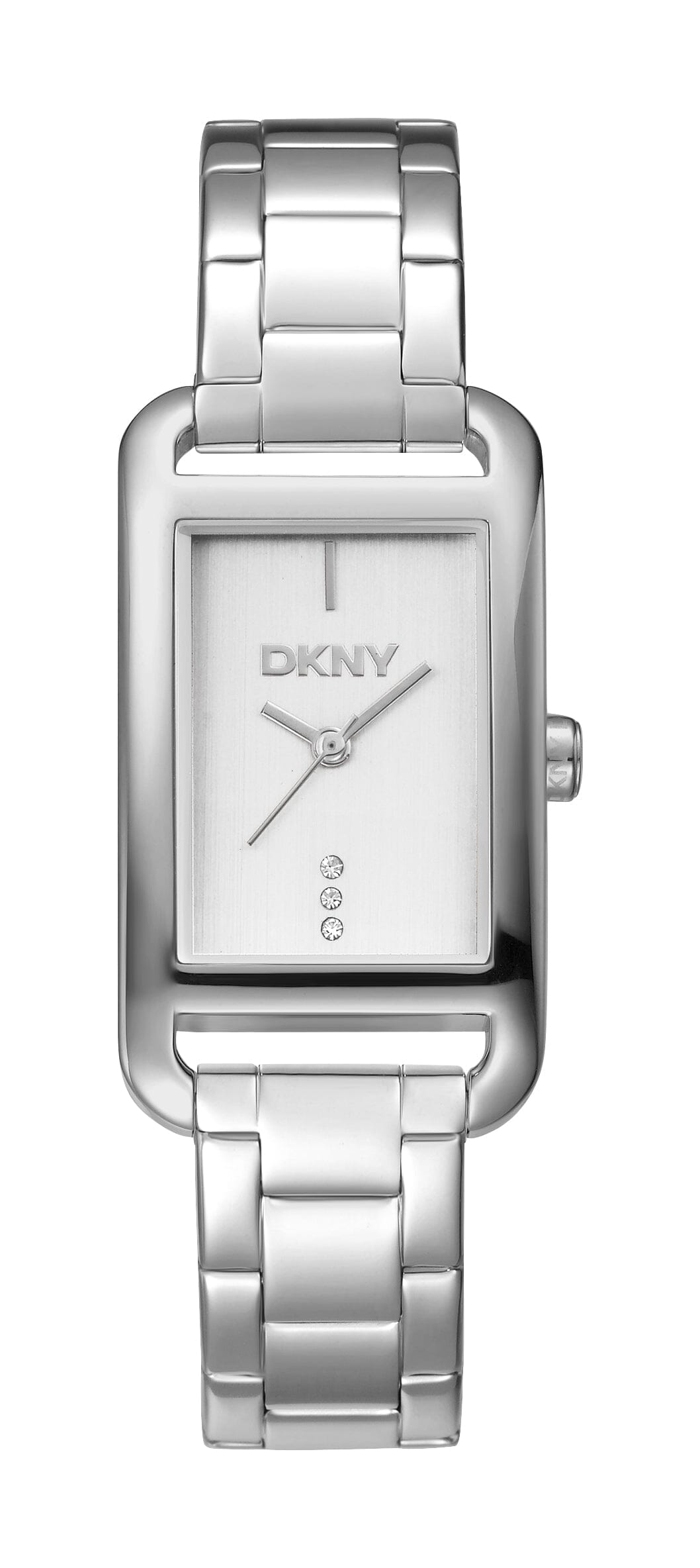 DK5L118M0215 DKNY Women's Silver Dial Stainless Steel Bracelet Watch DKNY 