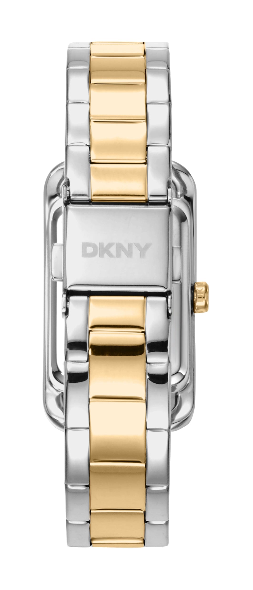 DK5L118M0265 DKNY Women's Dark Green Dial Two Tone Silver & Gold Stainless Steel Bracelet Watch DKNY 