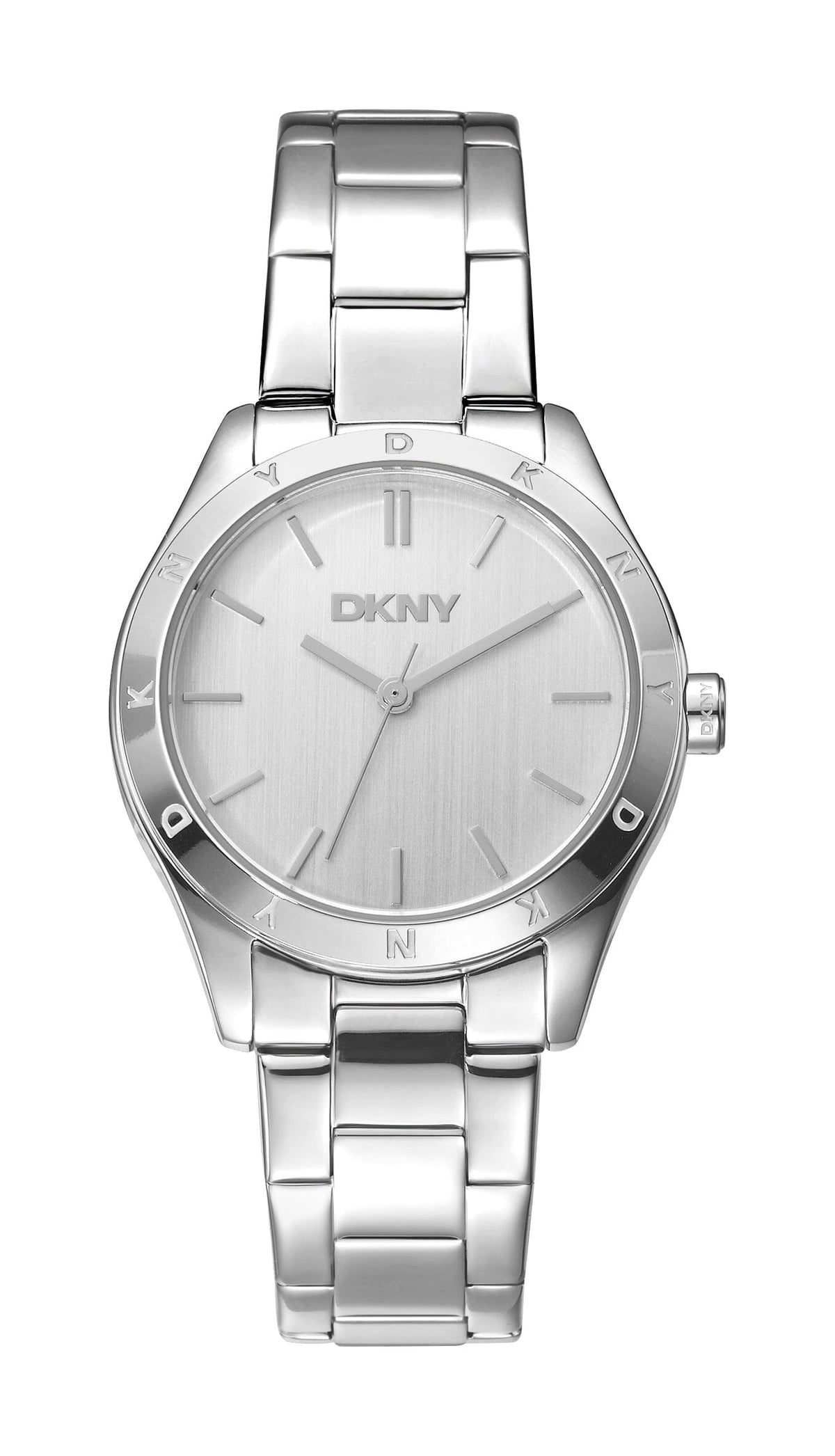 DK5L127M0035 DKNY Women's Silver Dial Stainless Steel Bracelet Watch DKNY 