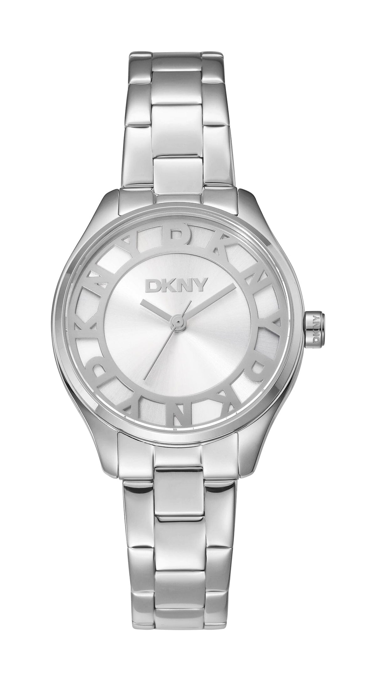 DK5L164M0045 DKNY Women's Silver Dial Stainless Steel Bracelet Watch DKNY 