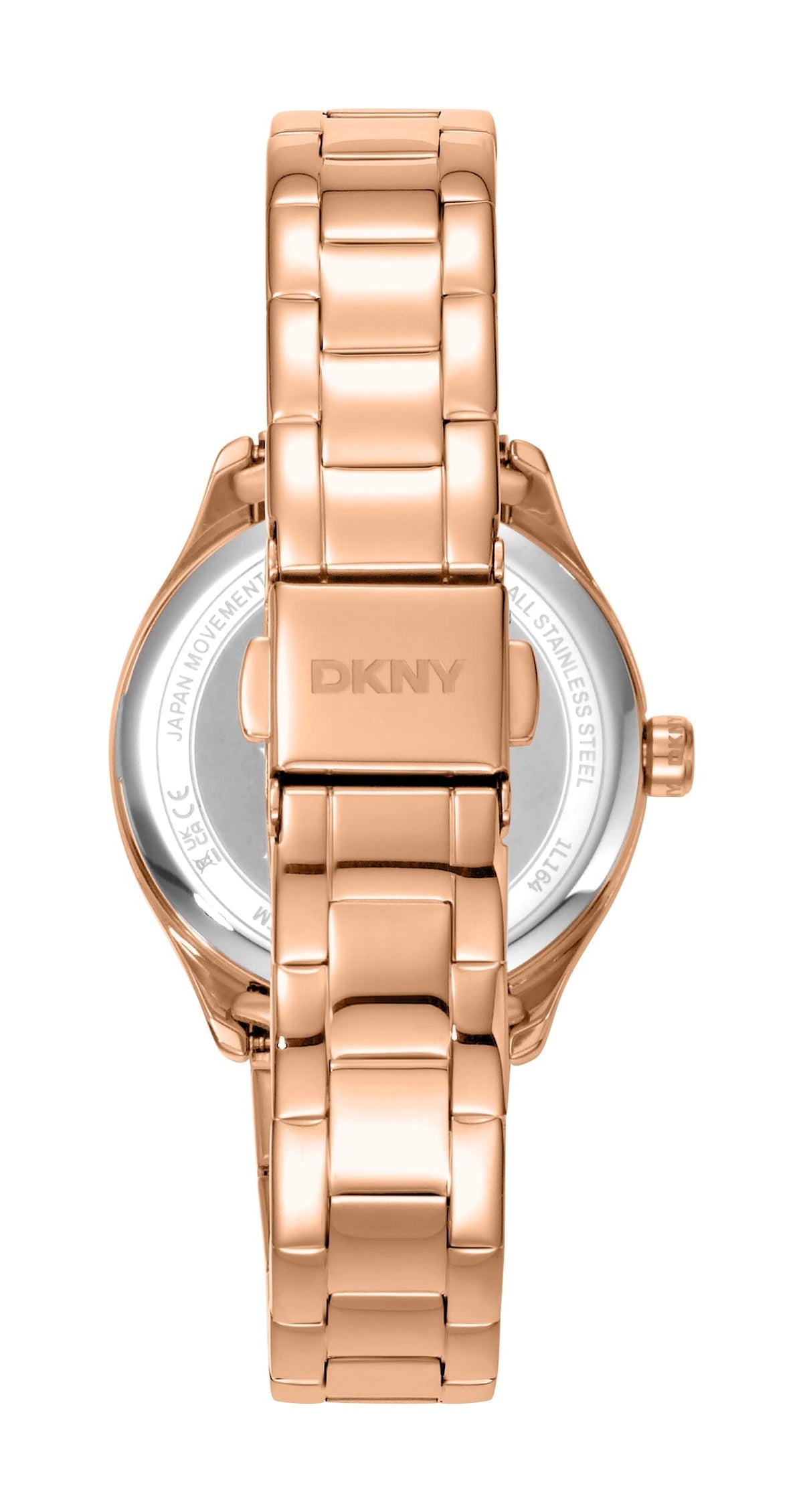 DK5L164M0075 DKNY Women's Rose Gold Dial Stainless Steel Bracelet Watch DKNY 