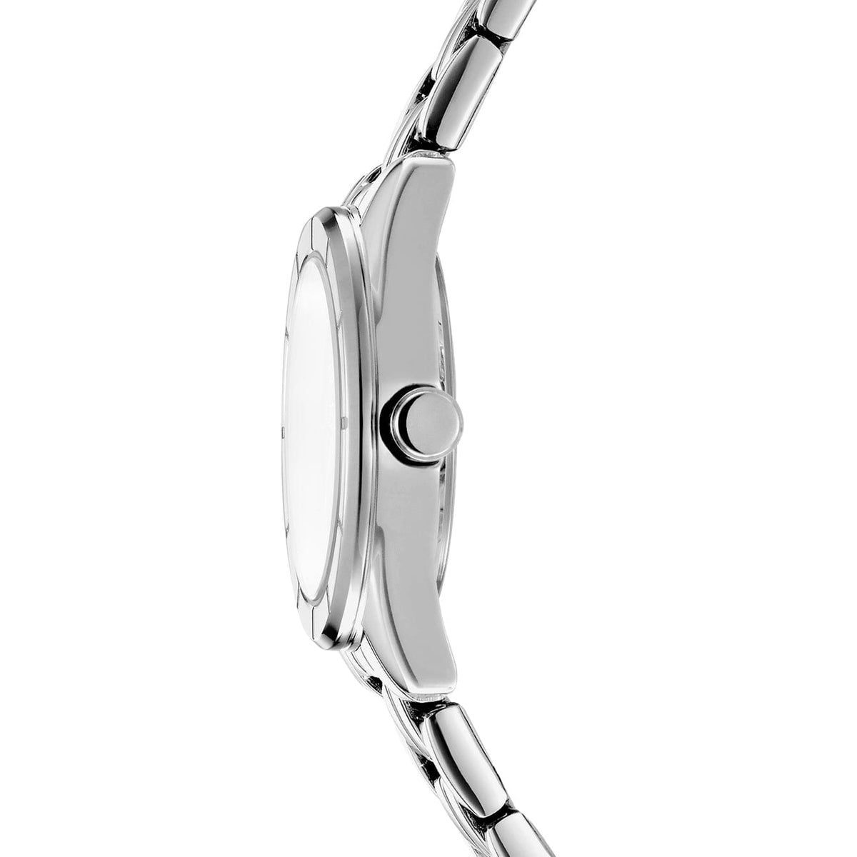 DK5L169M0425 DKNY Women's Black Dial Silver Stainless Steel Bracelet Watch DKNY 