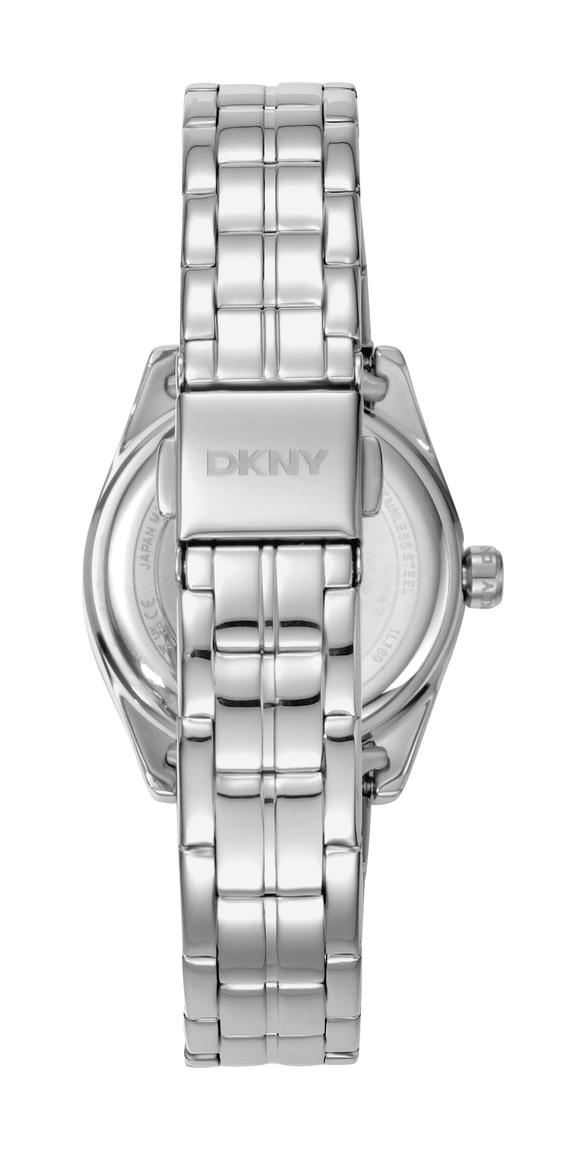 DK5L169M0425 DKNY Women's Black Dial Silver Stainless Steel Bracelet Watch DKNY 