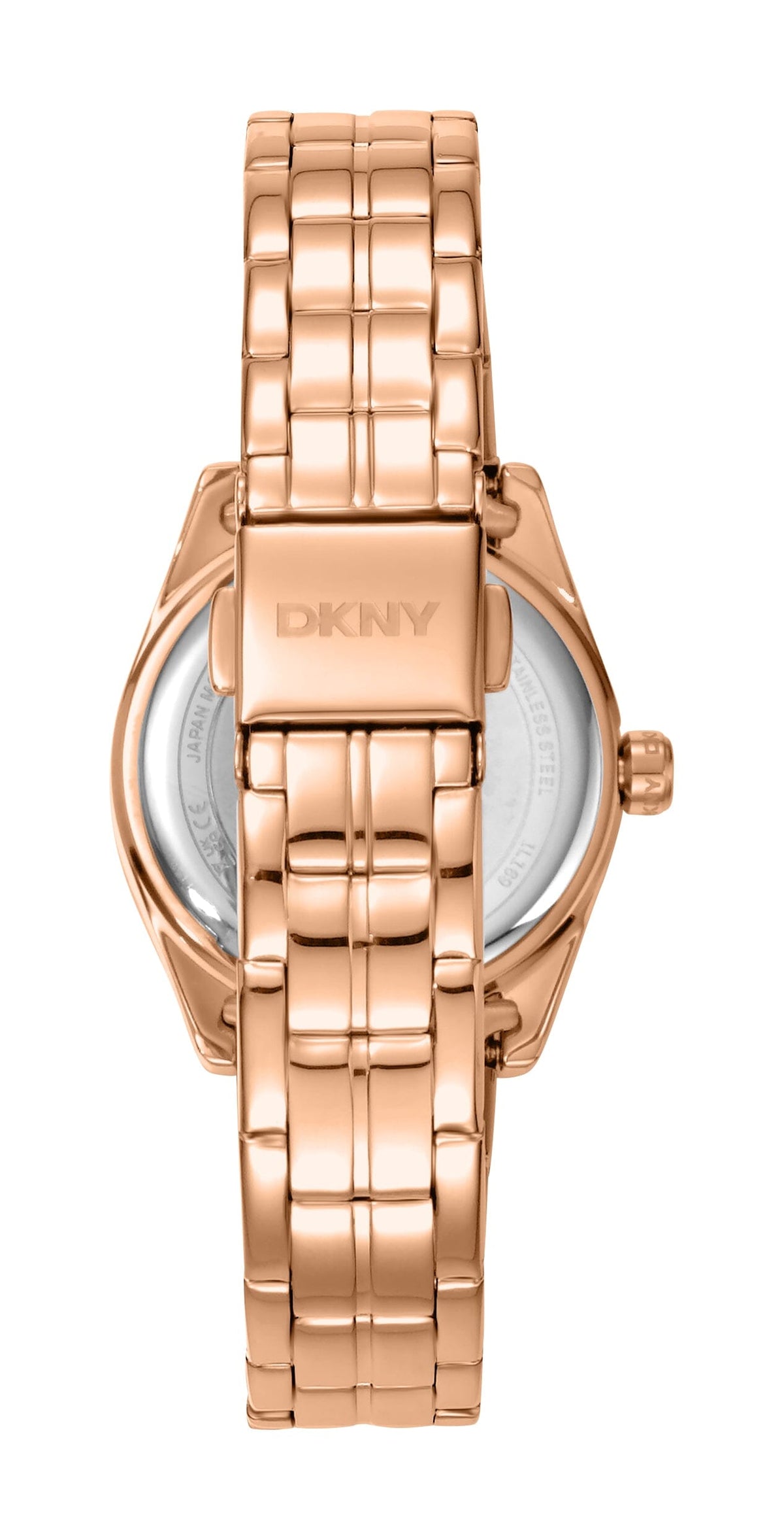 DK5L169M0445 DKNY Women's Rose Gold Dial Stainless Steel Bracelet Watch DKNY 