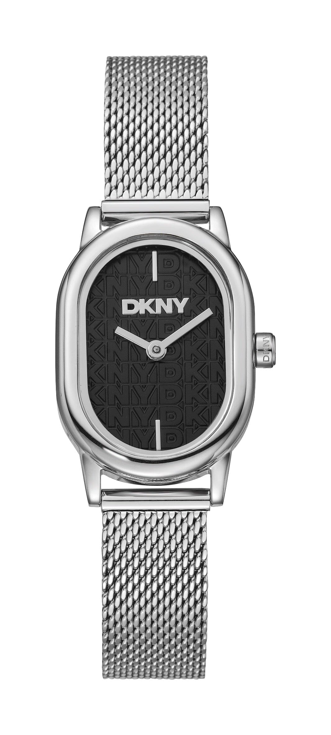 DK5L175M0025 DKNY Women's Black Dial Silver Stainless Steel Bracelet Watch DKNY 