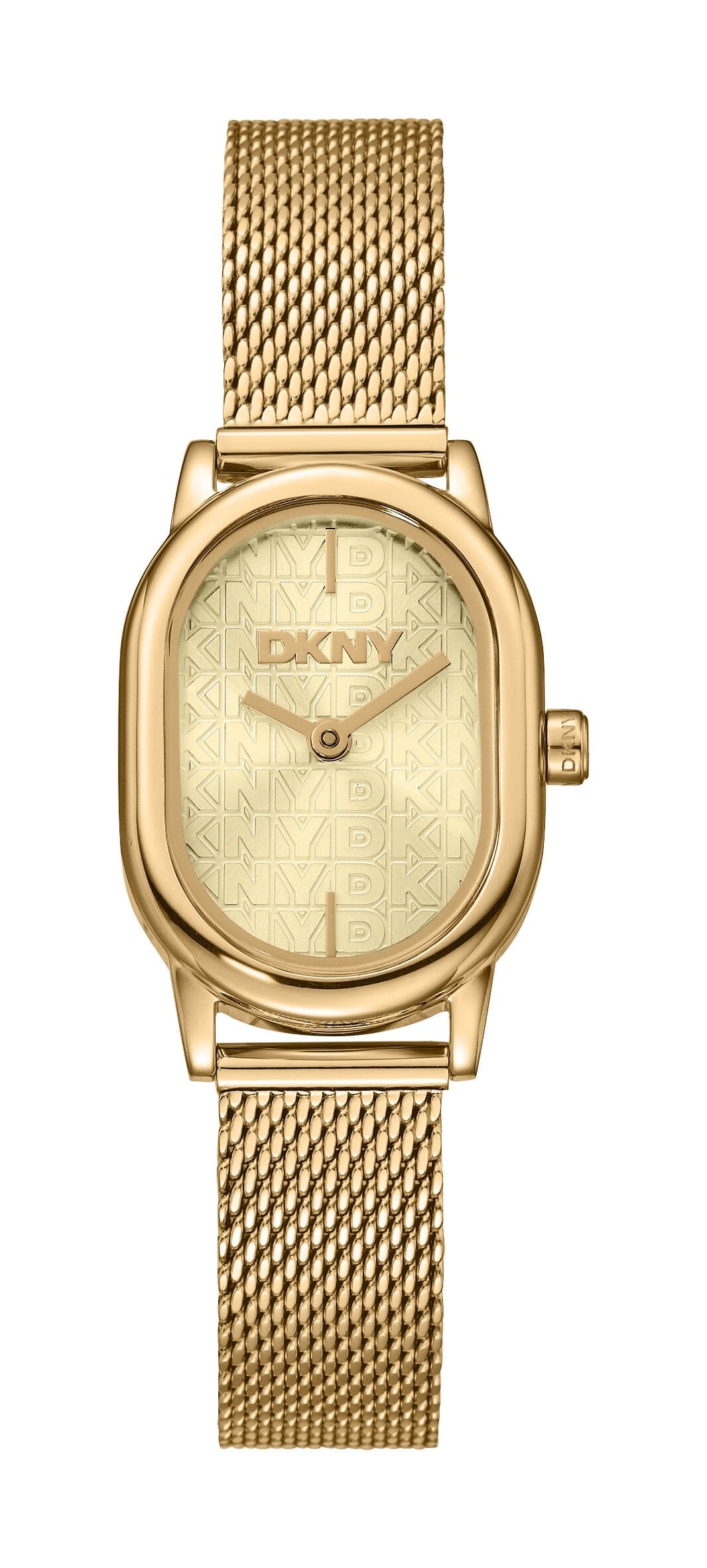 DK5L175M0035 DKNY Women's Champagne Dial Gold Stainless Steel Bracelet Watch DKNY 