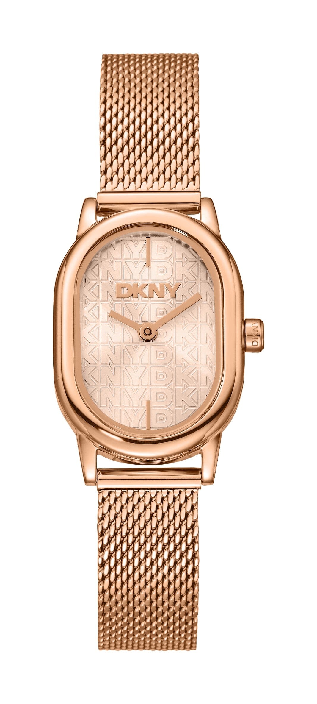 DK5L175M0045 DKNY Women's Rose Gold Dial Stainless Steel Bracelet Watch DKNY 