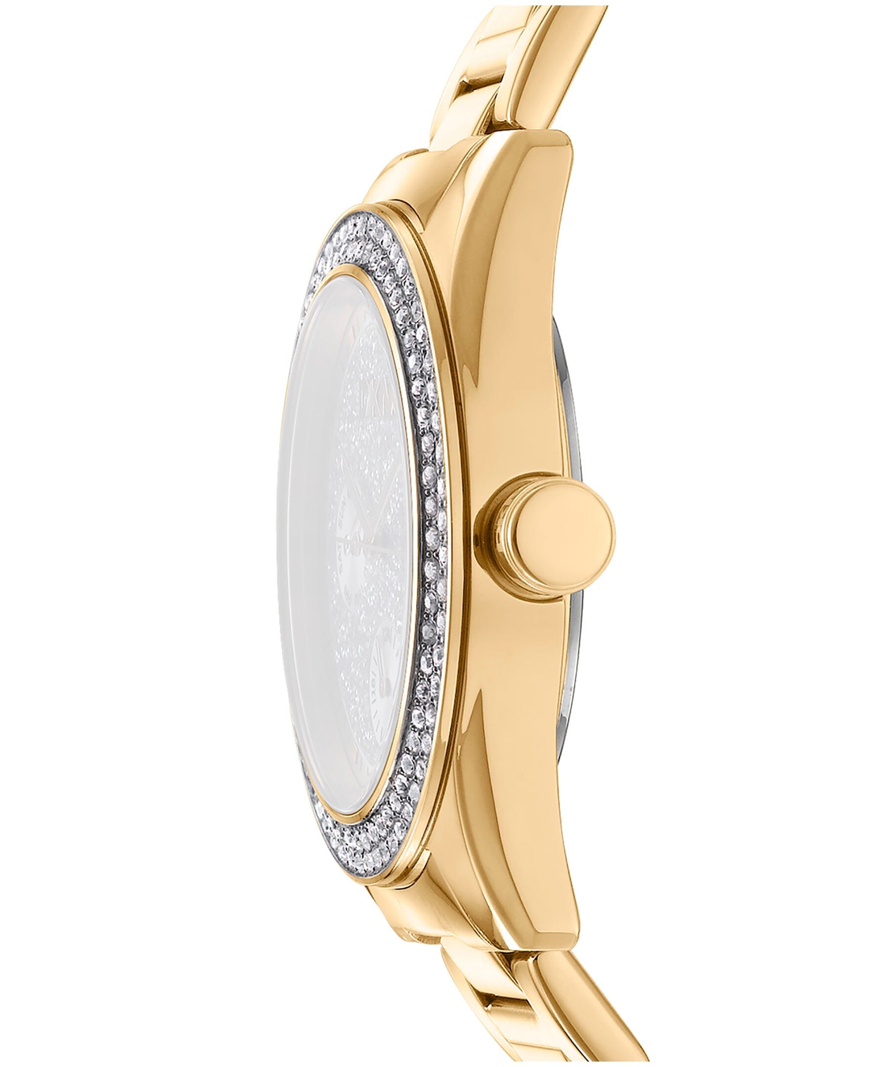 EVENING Chambers Multi Function Silver Powder Gold Women's Watch DKNY 