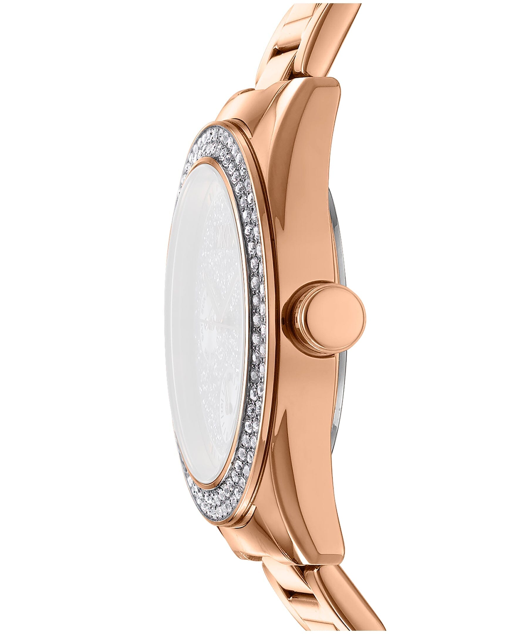 EVENING Chambers Multi Function Silver Powder Rose Gold Women's Watch DKNY 