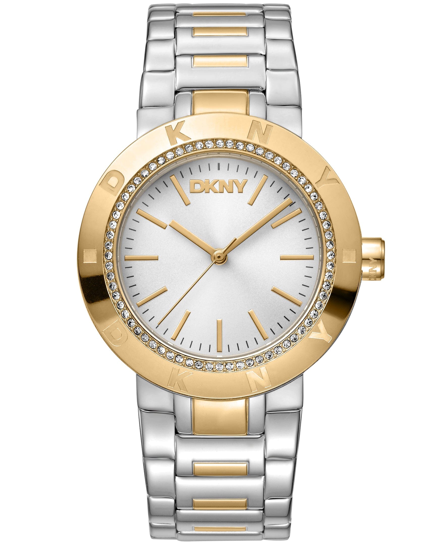 EVENING Eastside Logo Silver Womens Watch DKNY 