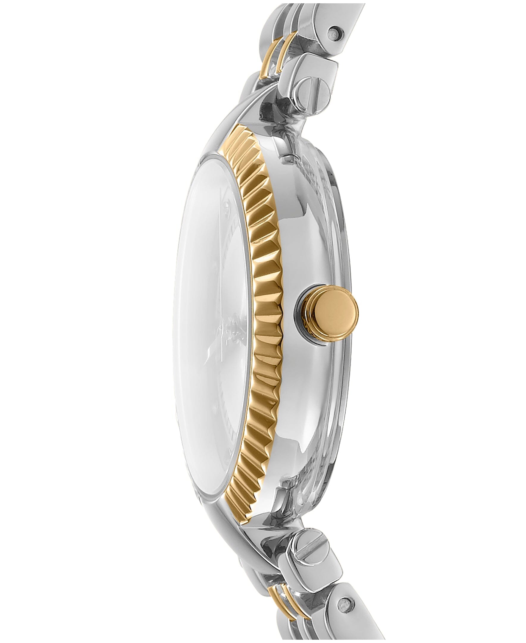 EVENING Essential Glitz Two Tone Silver & Gold Women's Watch DKNY 
