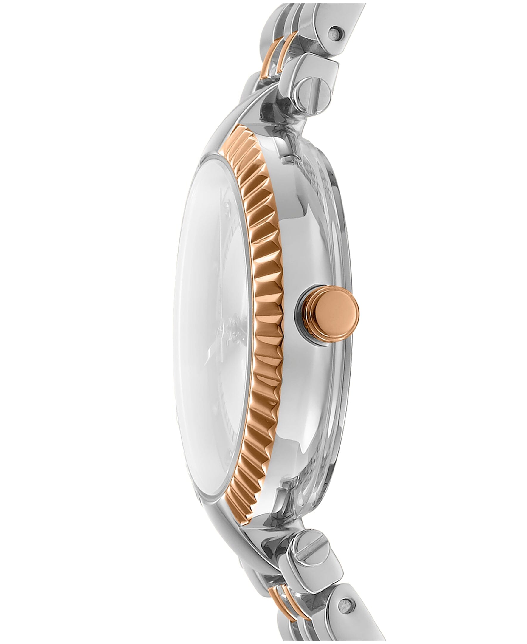EVENING Essential Glitz Two Tone Silver & Rose Gold Women's Watch DKNY 