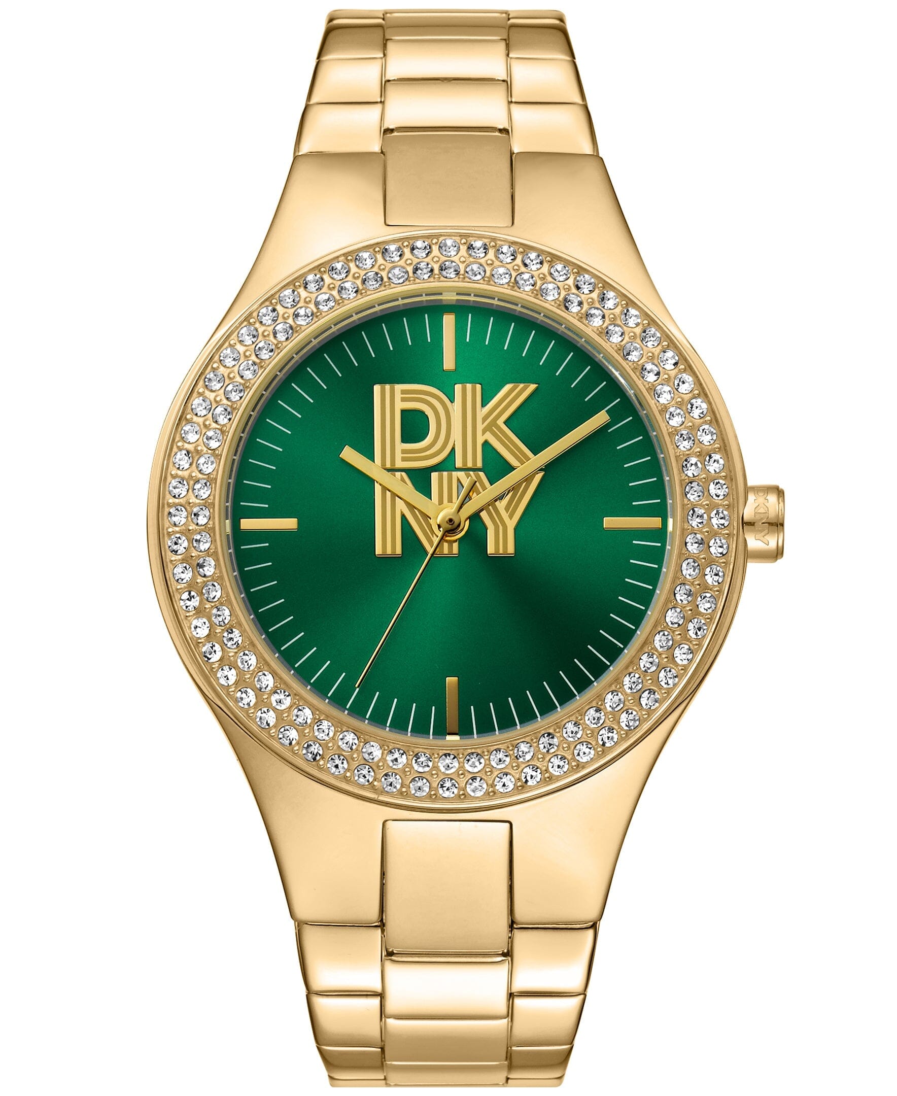 EVENING Parsons Glitz Dark Green Womens Watch DKNY 