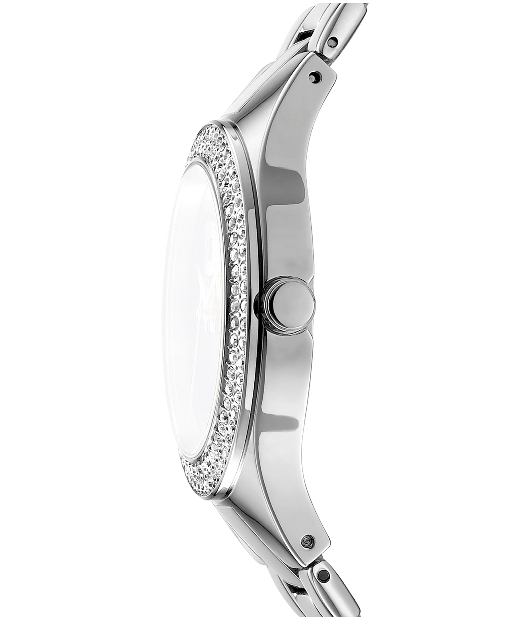 EVENING Parsons Glitz Silver Dial Women's Watch DKNY 