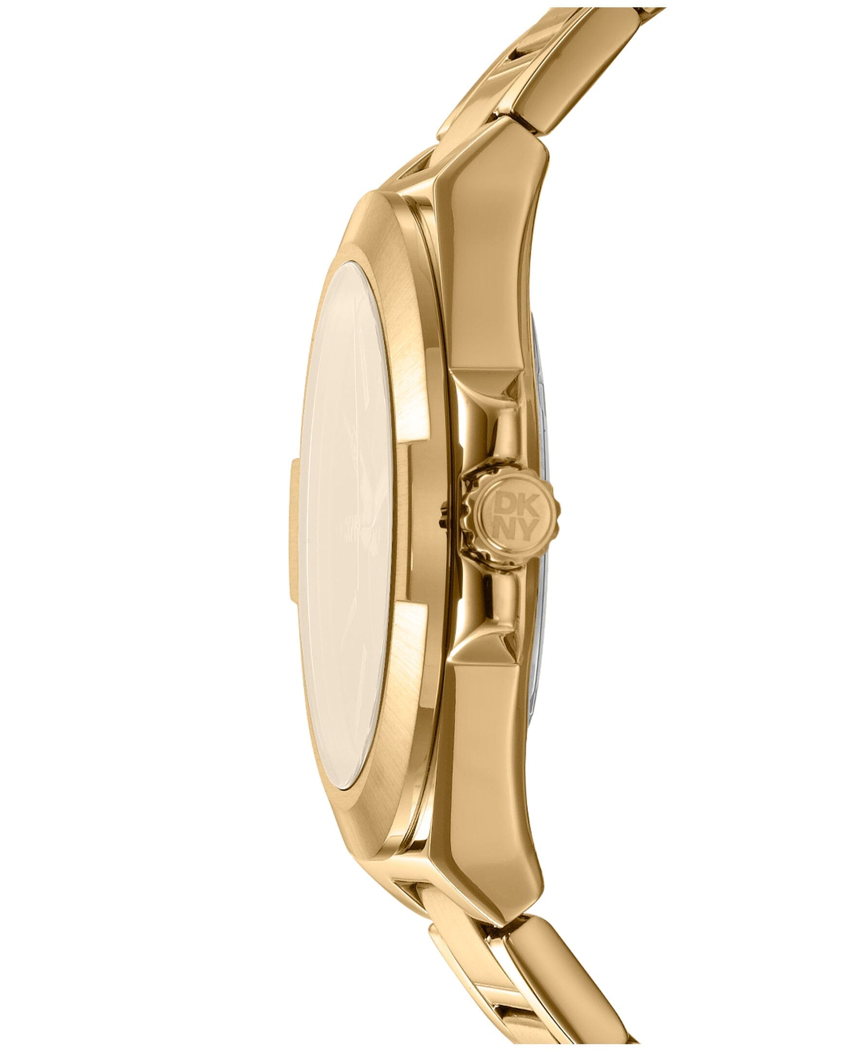 EVERYDAY Modernist Black Dial Gold Men's Watch DKNY 