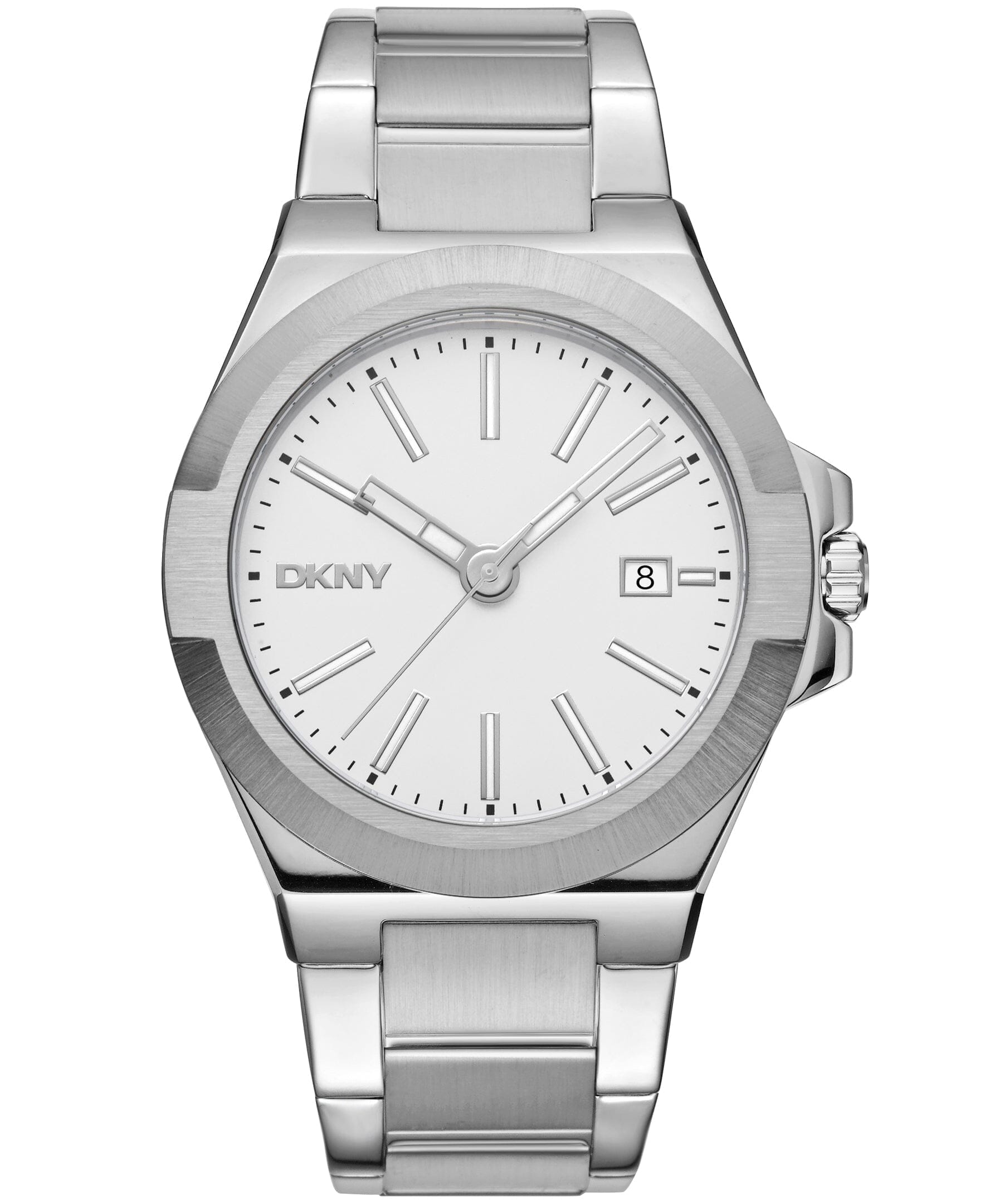 EVERYDAY Modernist Silver Dial Men's Watch DKNY 