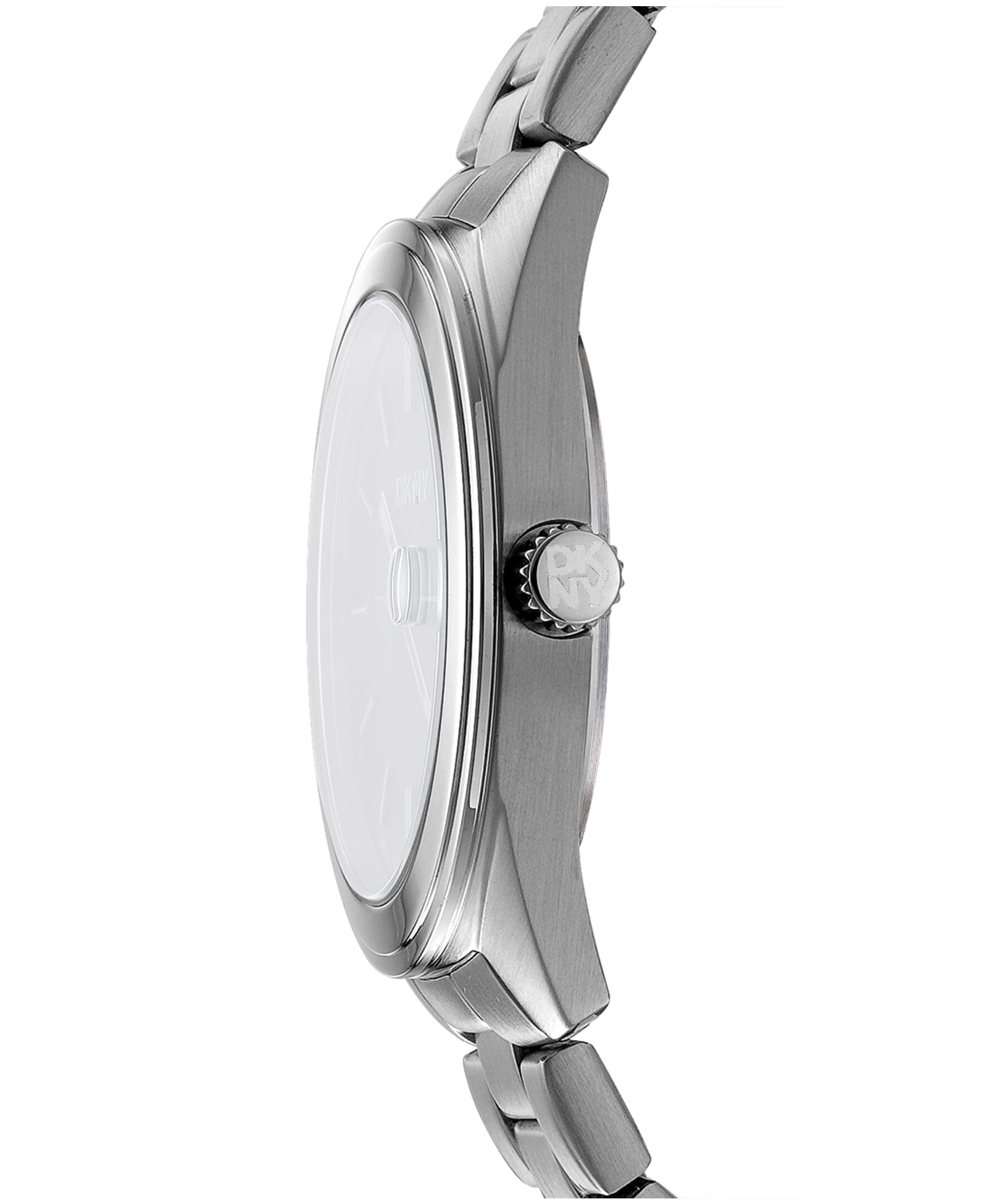 EVERYDAY Modernist Silver Dial Stainless Steel Men's Watch DKNY 