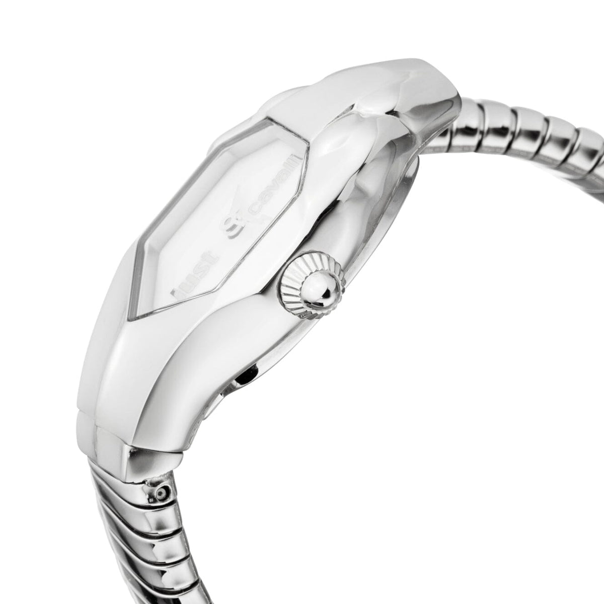 JC1L001M0015 Women's Just Cavalli Glam Silver Quartz Watch Just Cavalli 