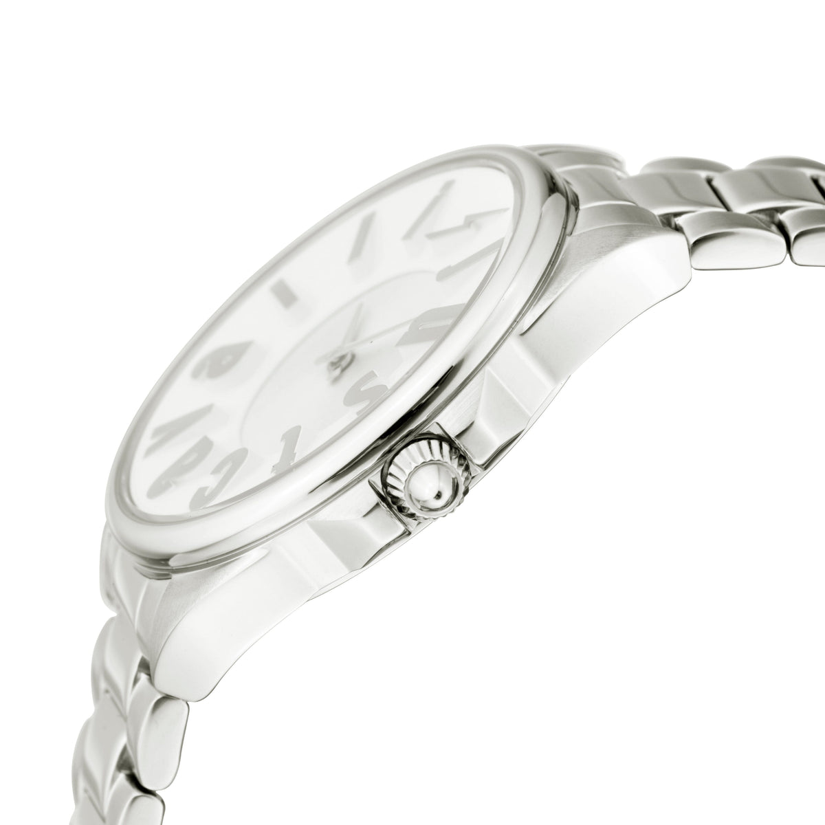 JC1L008M0065 Women's Just Cavalli Logo Silver Stainless Steel Quartz Watch Just Cavalli 