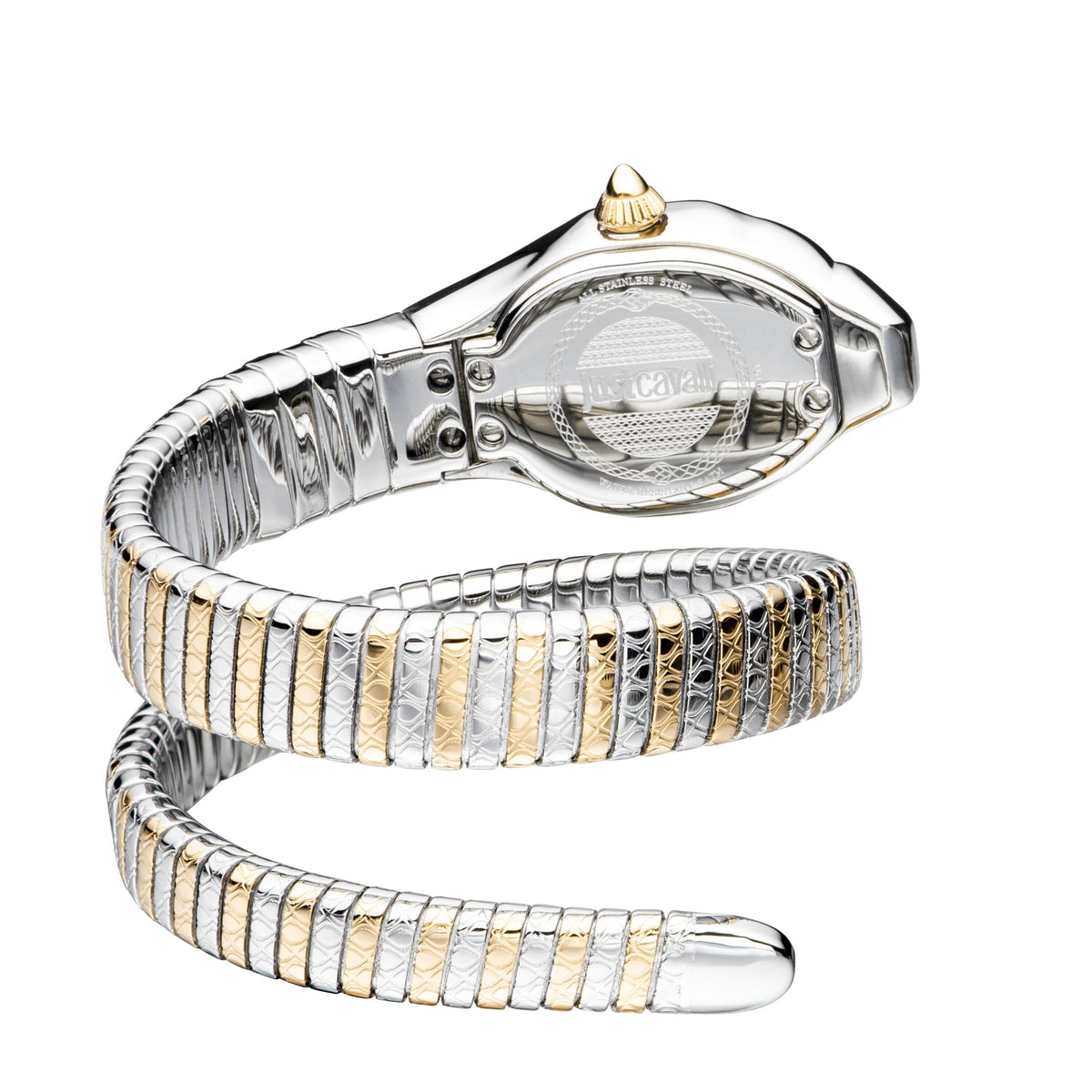 Just Cavalli Women's Just Glam EVO 2 silver Dial Stainless Steel Bracelet Watch Just Cavalli 