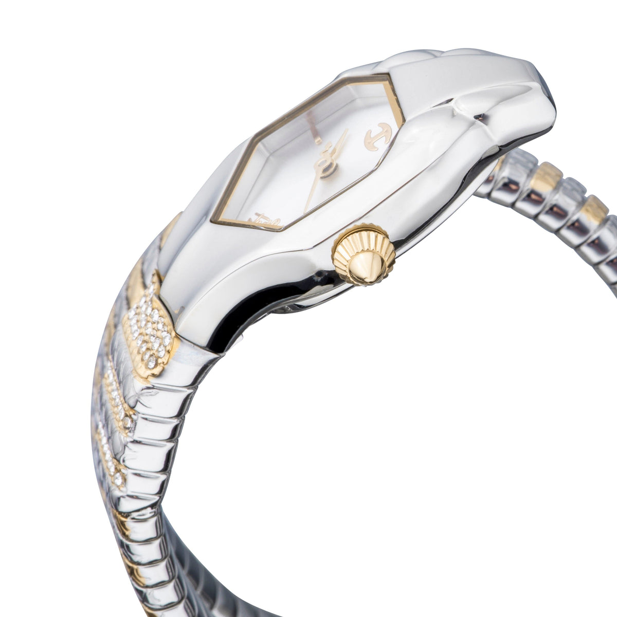 Just Cavalli Women's Just Glam EVO 2 silver Dial Stainless Steel Bracelet Watch Just Cavalli 
