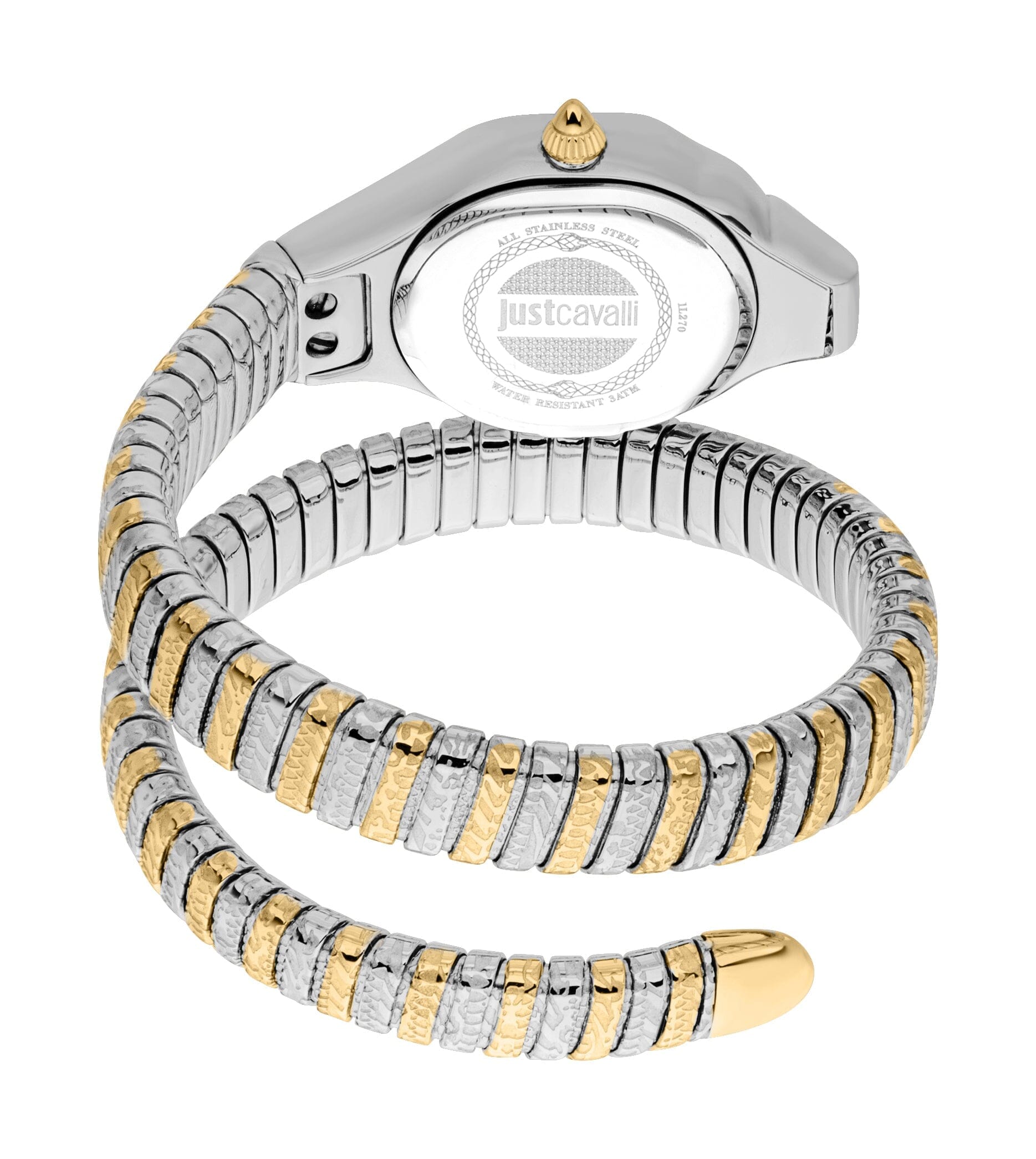Just Cavalli Women's Two Tone Gold/Silver Watch with Champaign dial Just Cavalli 
