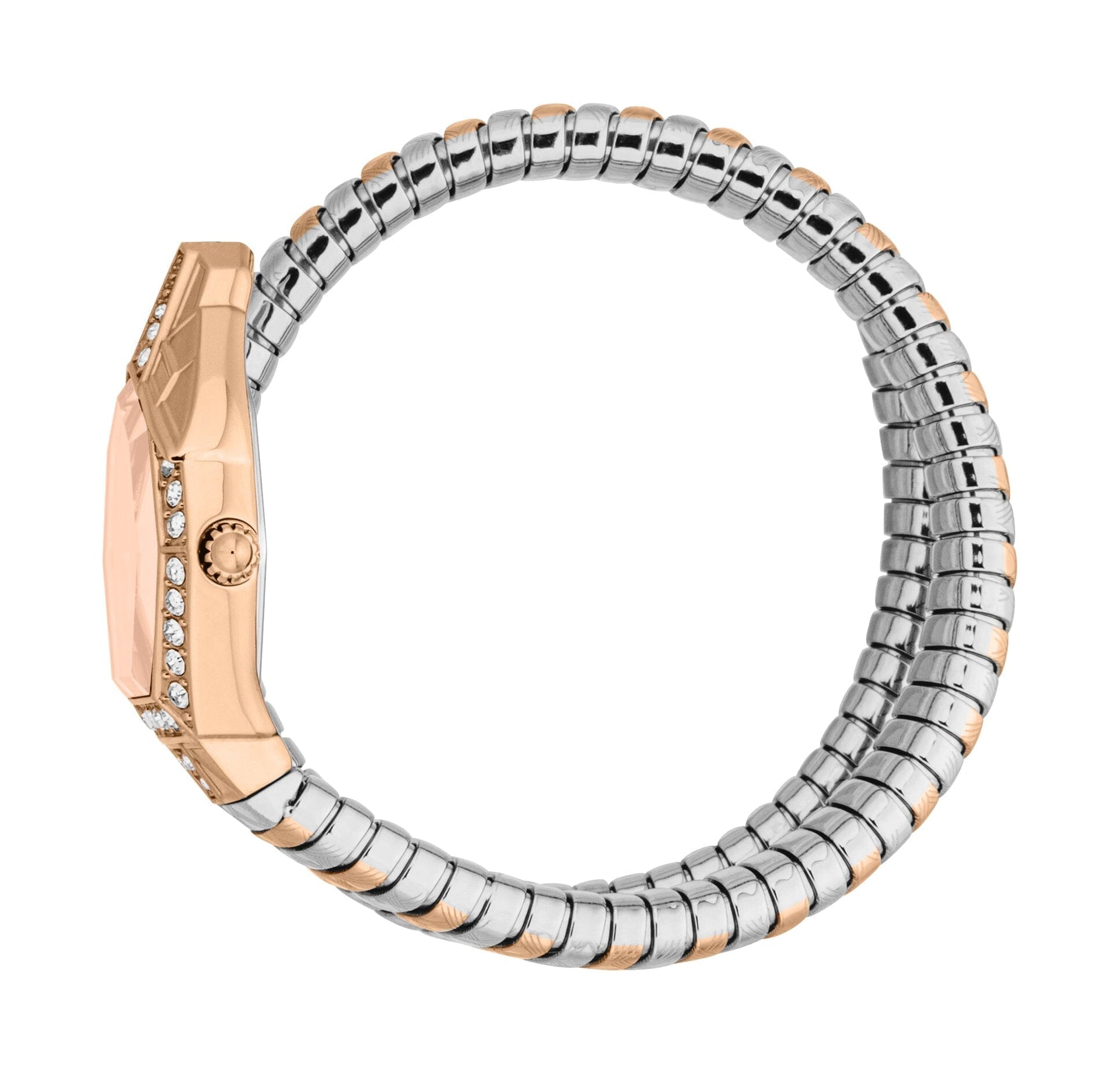 Just Cavalli Women's Two Tone Rose Gold/Silver Watch with Rose Gold Dial Just Cavalli 