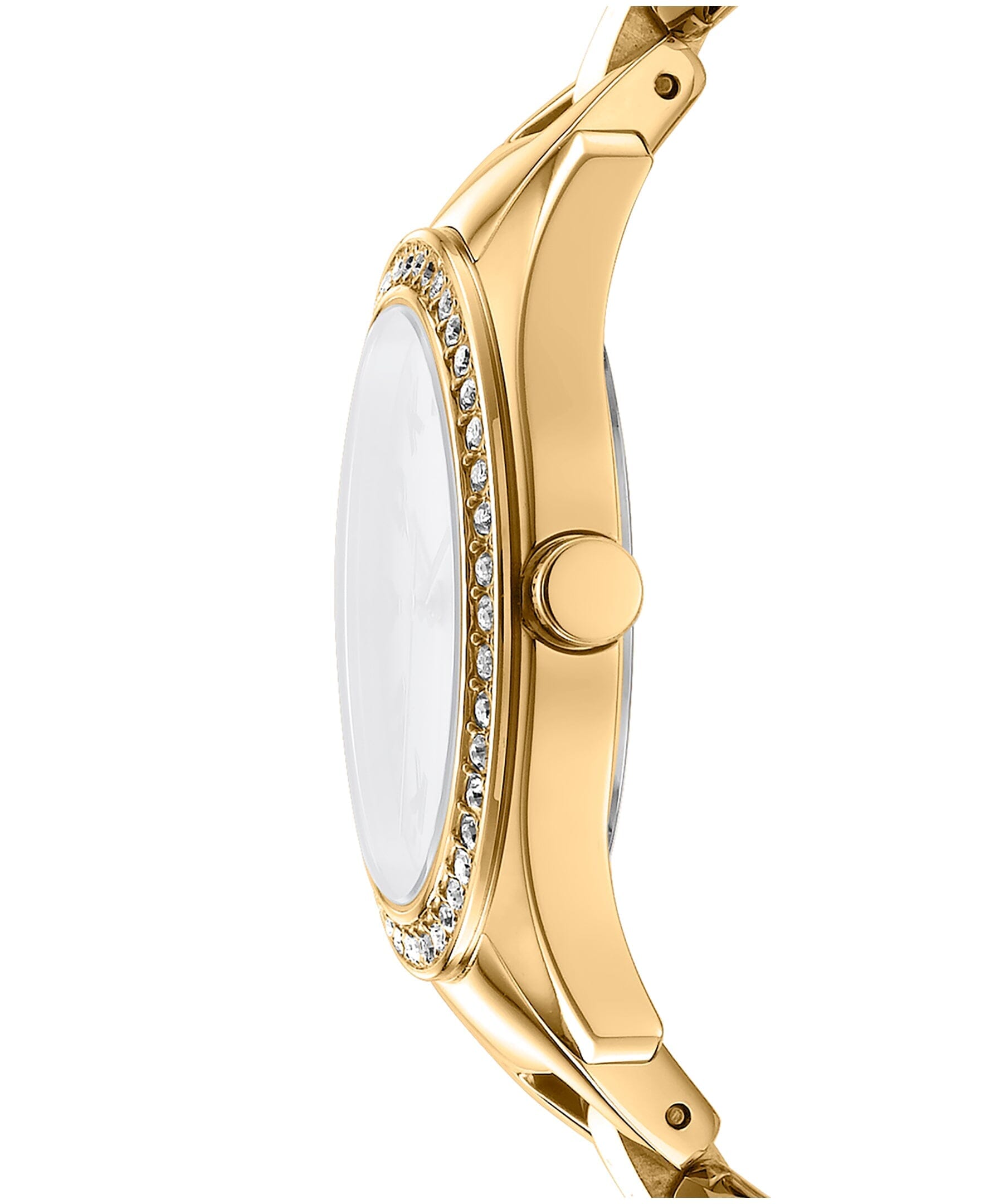 LOGO Astoria Midi Glitz Dark Green Womens Watch DKNY 