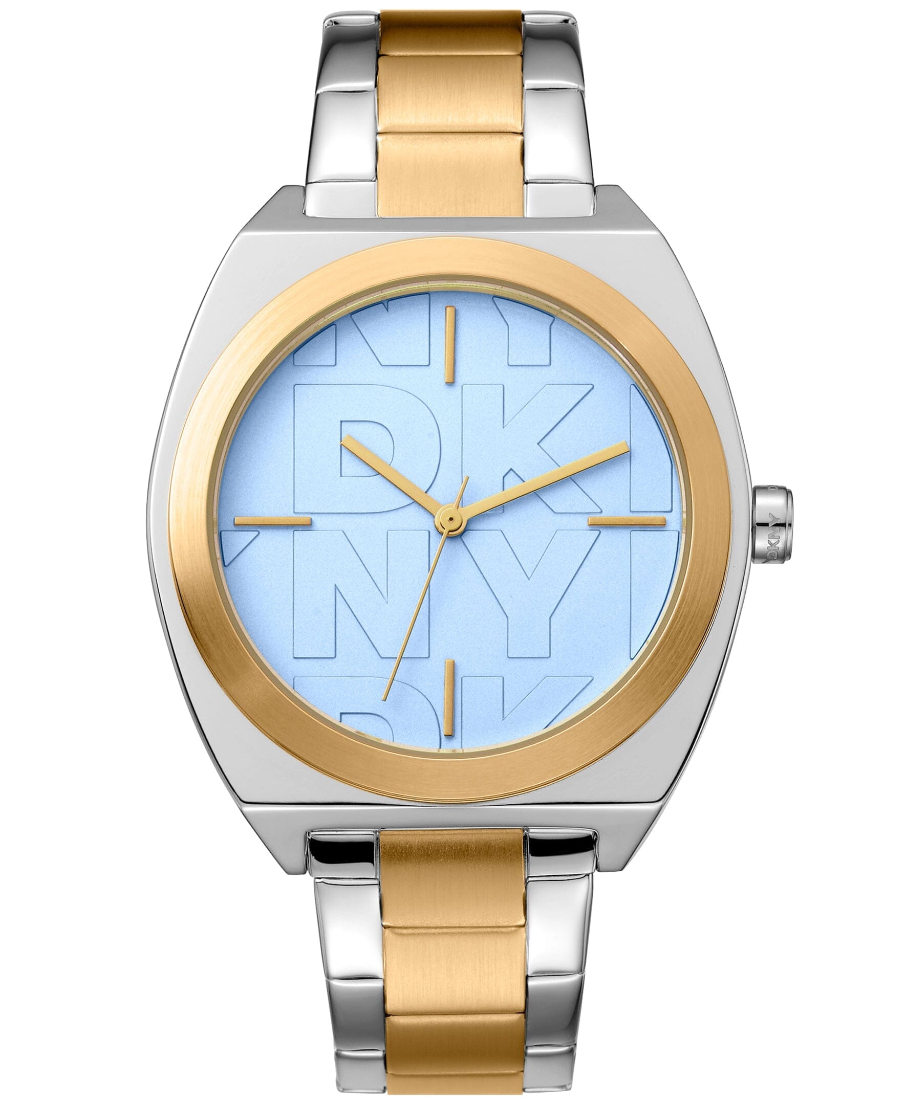 LOGO Broadway Maxi Light Blue Womens Watch DKNY 