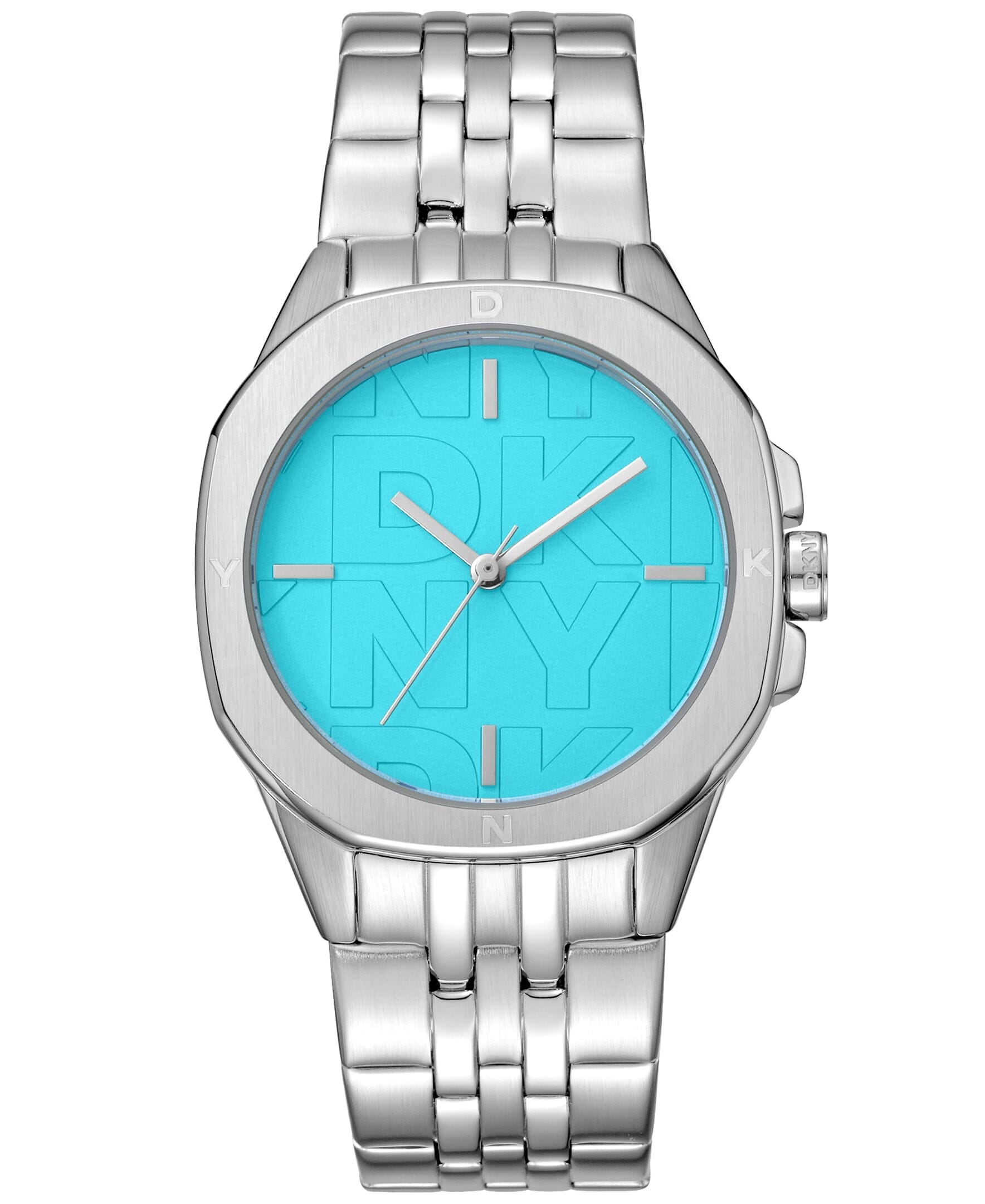 LOGO Brooklyn Midi Blue Womens Watch DKNY 