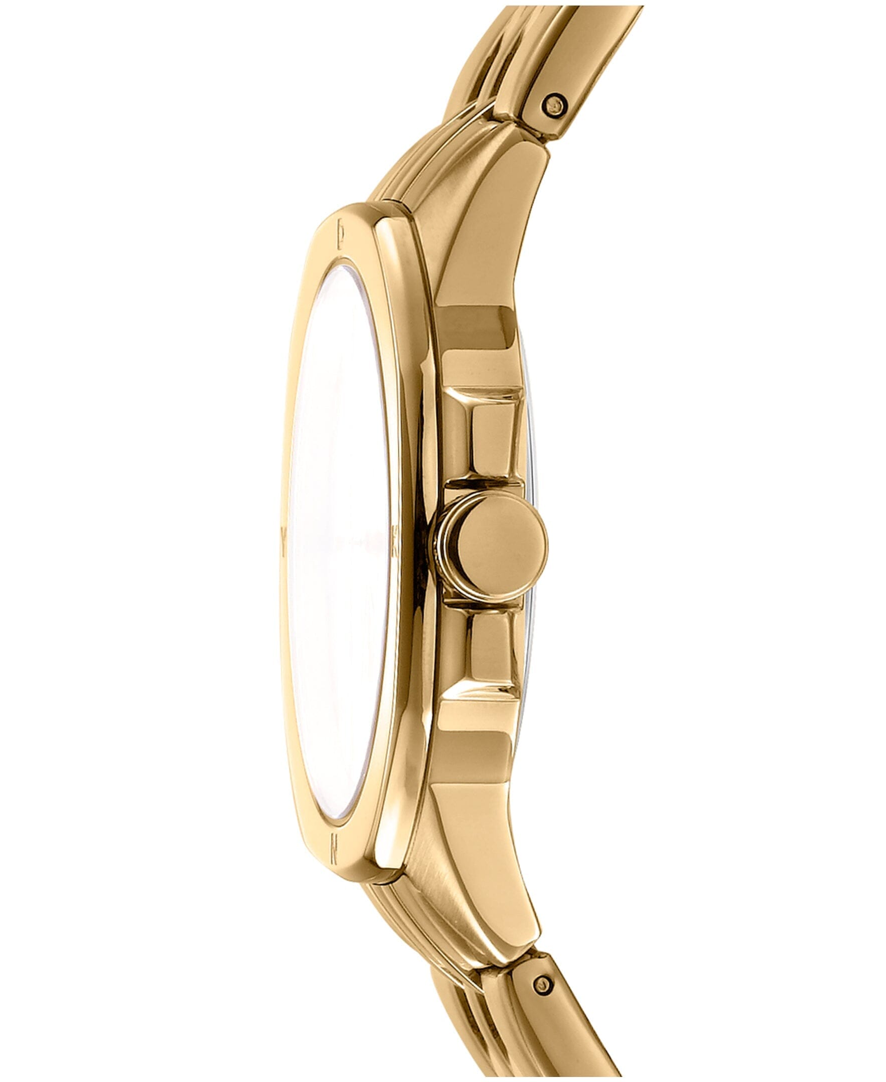 LOGO Brooklyn Midi Champagne Womens Watch DKNY 