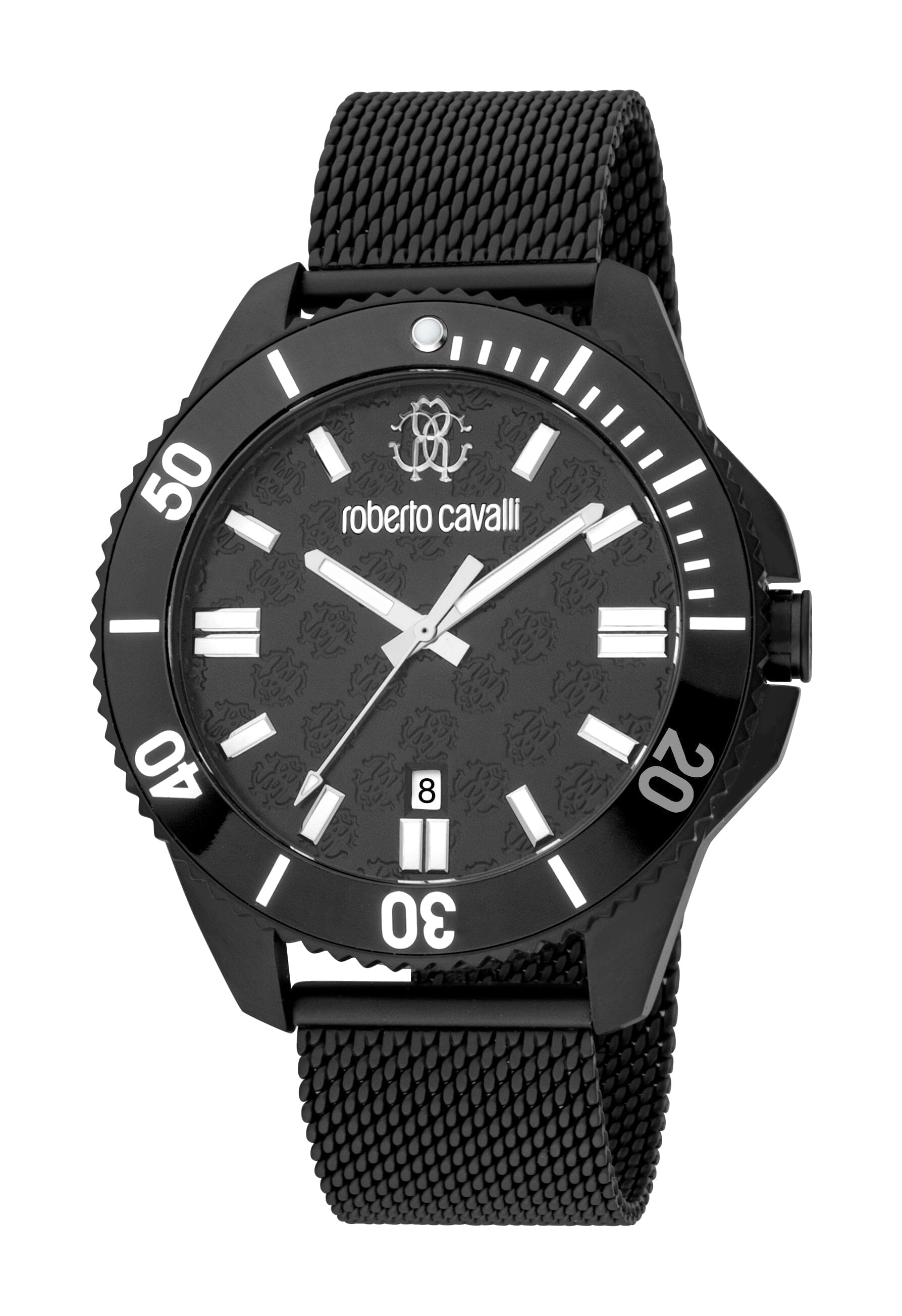Men's Roberto Cavalli Black Quartz Watch Roberto Cavalli 