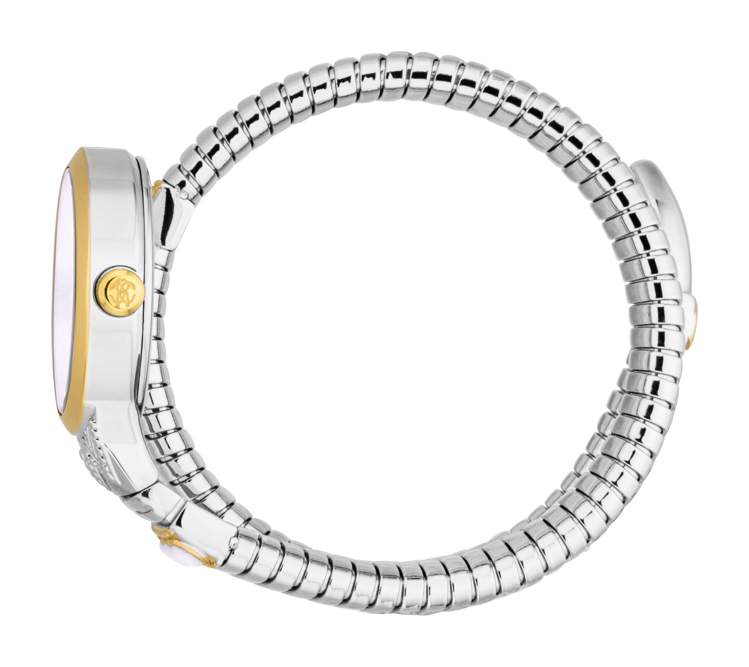 RC5L104M0055 Roberto Cavalli Women Stainless Steel Two toned Silver & Gold Snake watch Roberto Cavalli 