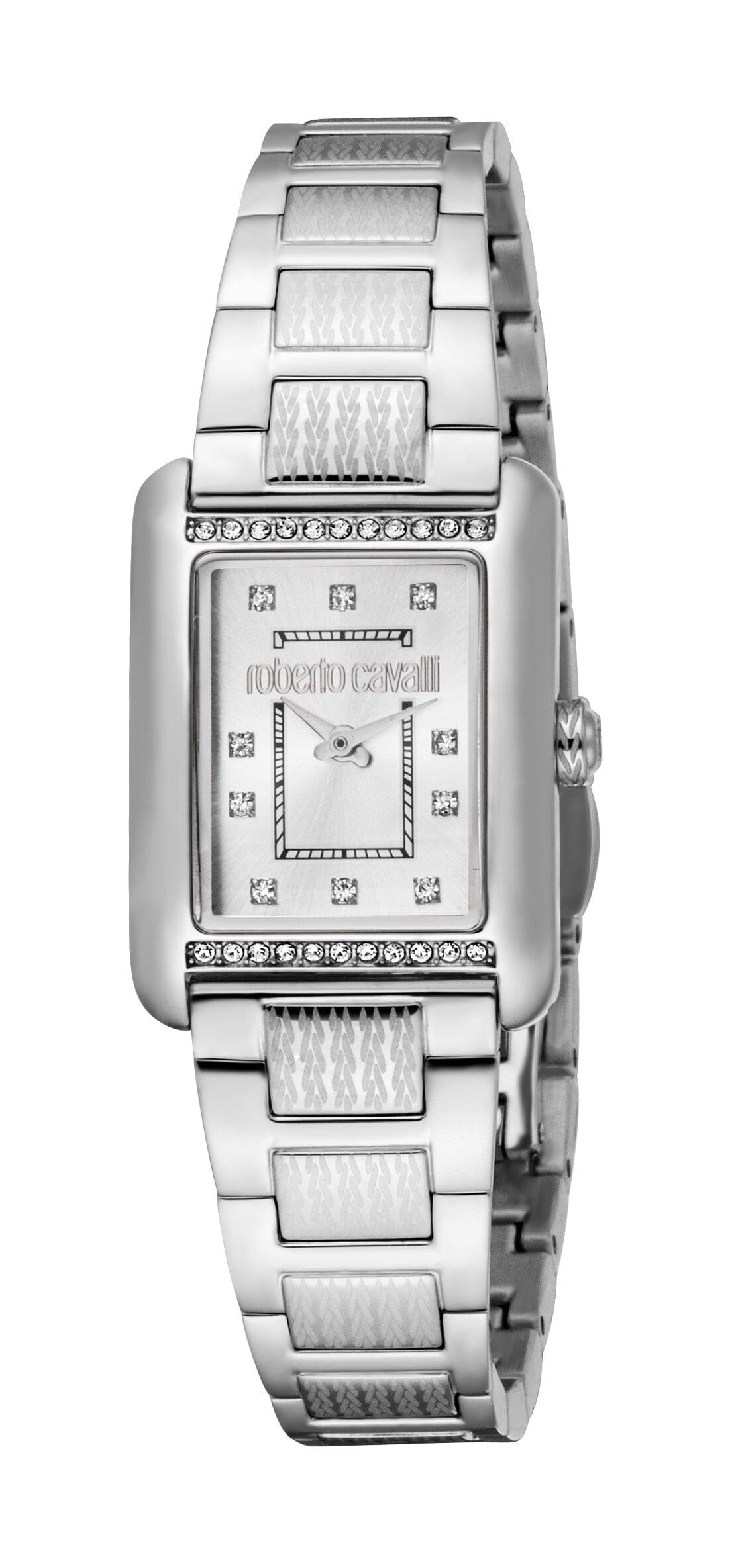 RC5L138M0045 Roberto Cavalli Women Watch, Silver Dial, Stainless Steel Metal Bracelet Roberto Cavalli 