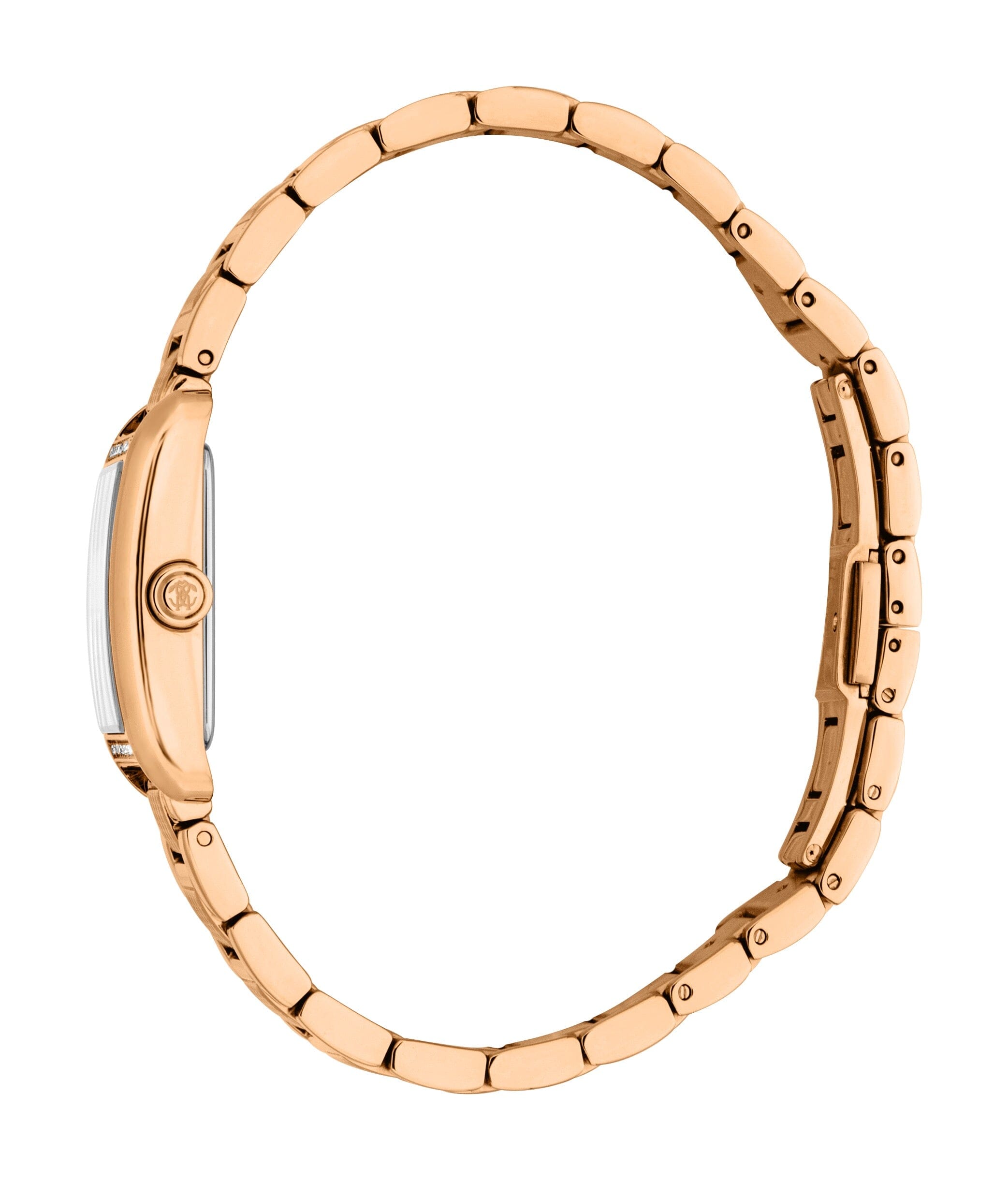 RC5L138M0075 Roberto Cavalli Women Watch, Silver Dial, Rose Gold Color Metal Bracelet Roberto Cavalli 