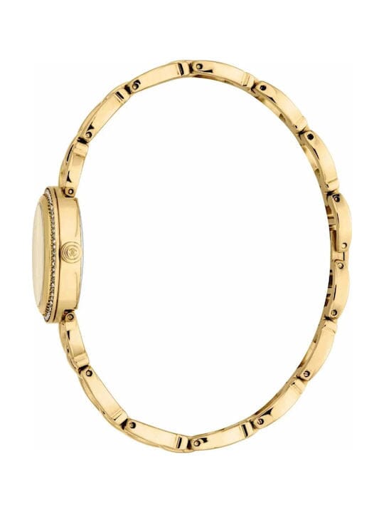 RC5L160M0035 Roberto Cavalli Women Watch, Champagne Dial, Gold Color Metal Bracelet Roberto Cavalli 