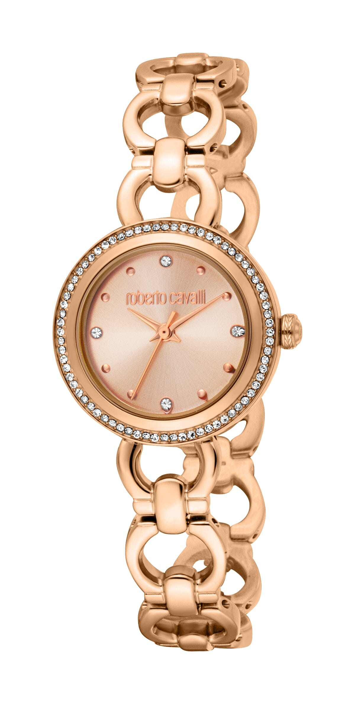 RC5L160M0045 Roberto Cavalli Women Watch, Rose Gold Dial, Rose Gold Color Metal Bracelet Roberto Cavalli 