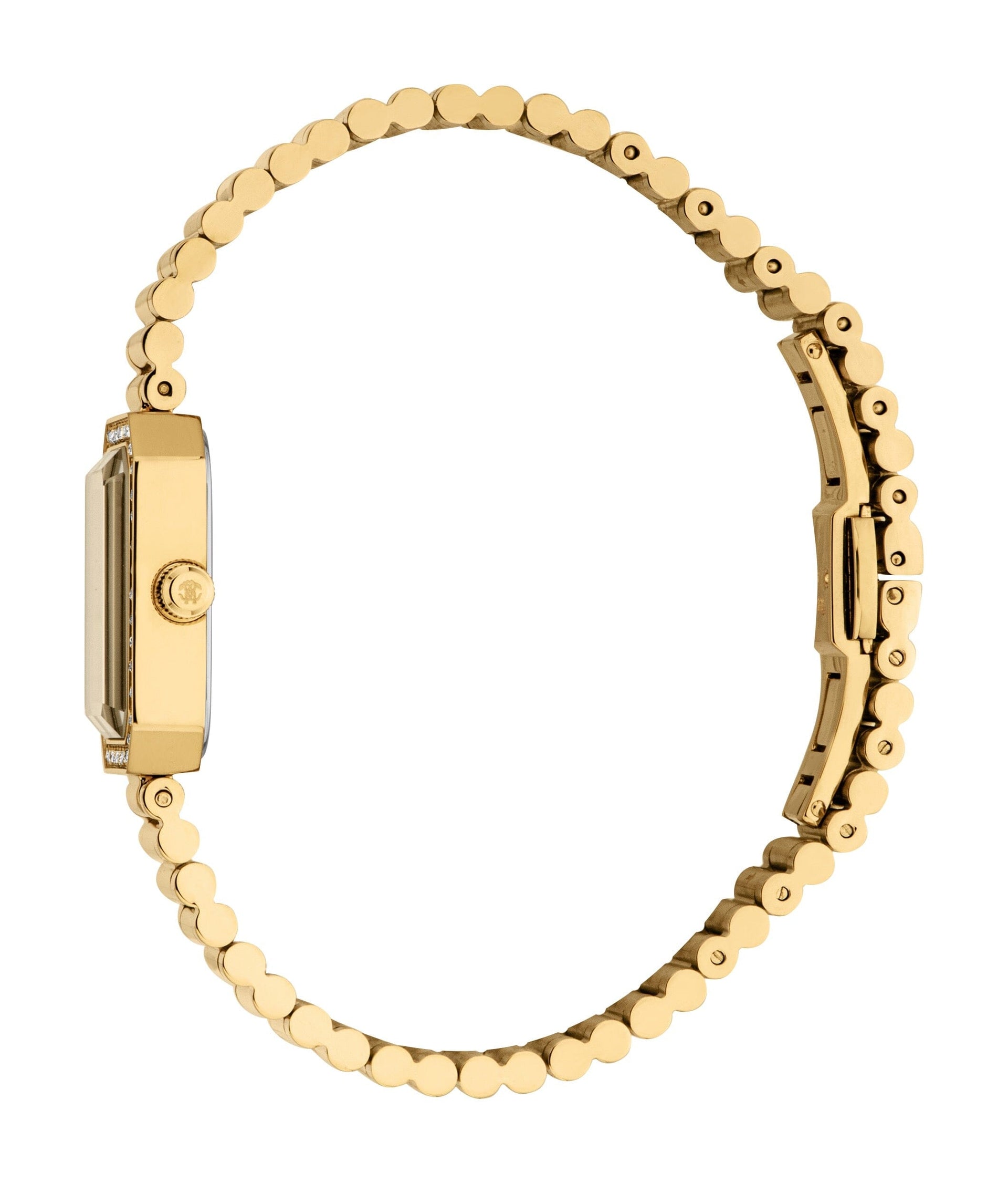 RC5L163M0025 Roberto Cavalli Women Watch, Champagne Dial, Gold Color Metal Bracelet Roberto Cavalli 