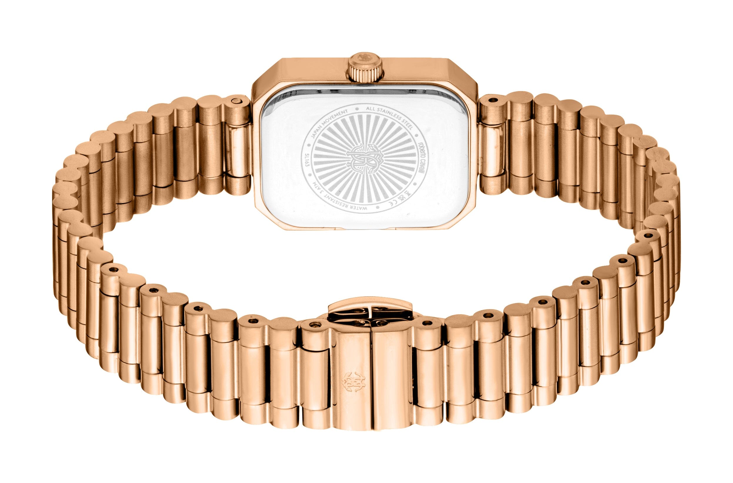 RC5L163M0035 Roberto Cavalli Women Watch, Rose Gold Dial, Rose Gold Color Metal Bracelet Roberto Cavalli 