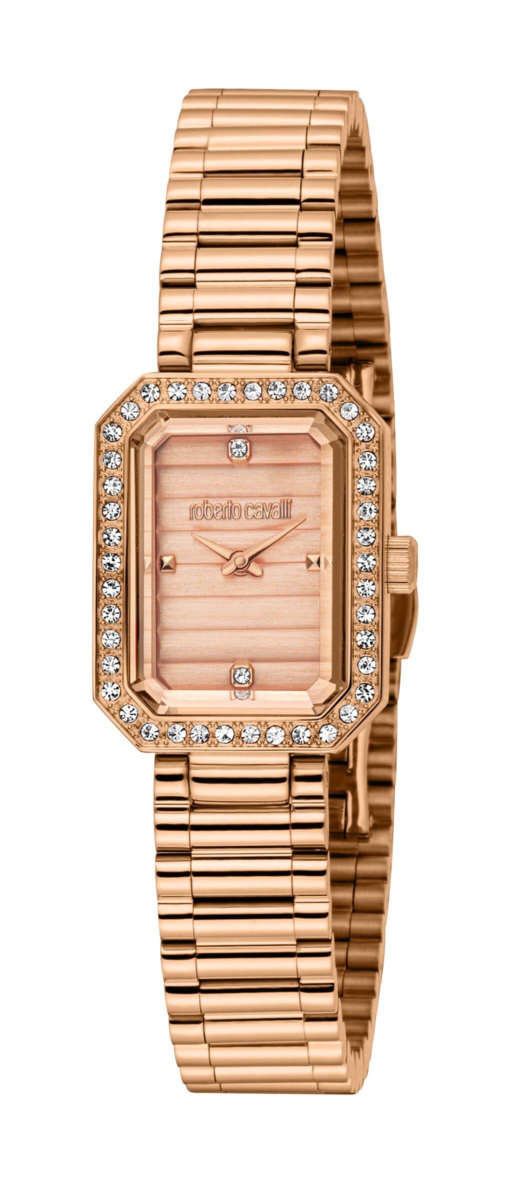 RC5L163M0035 Roberto Cavalli Women Watch, Rose Gold Dial, Rose Gold Color Metal Bracelet Roberto Cavalli 