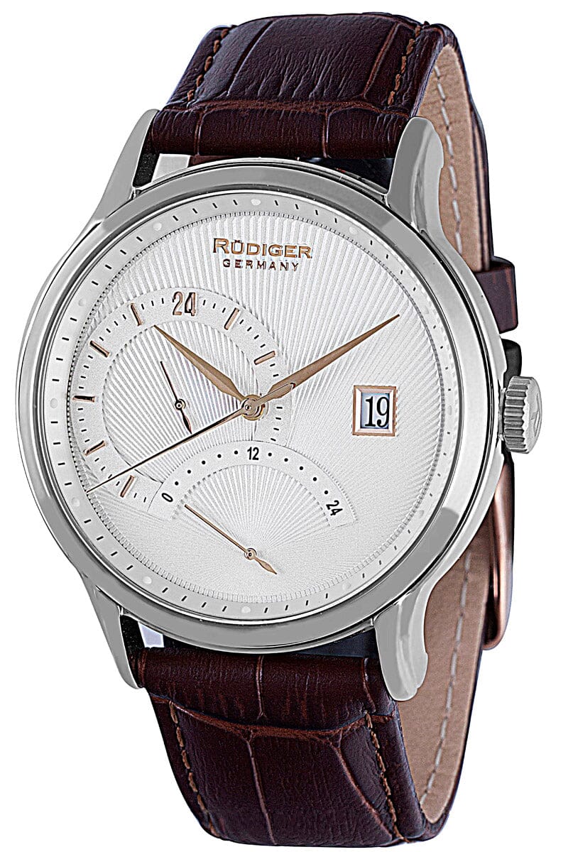 Rudiger Aachen Men's Silver Watch Rudiger 