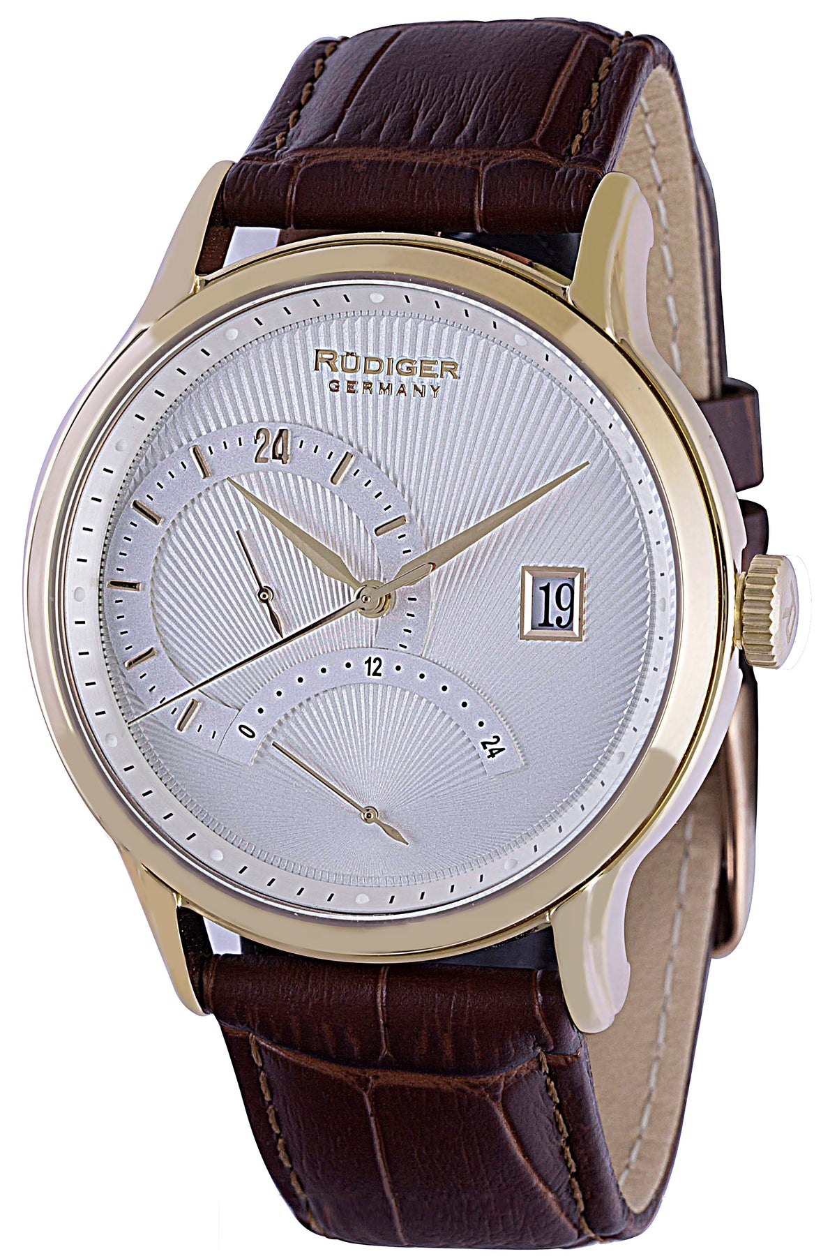 Rudiger Aachen Men's White Watch Rudiger 