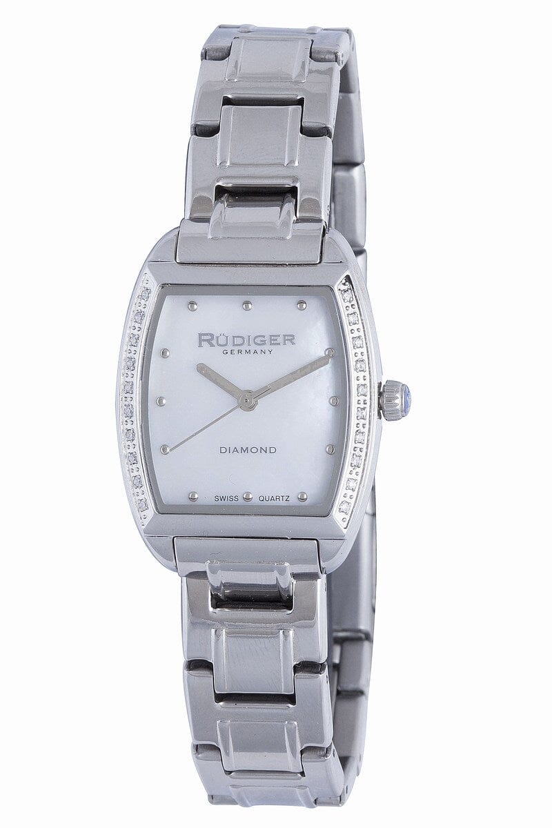 Rudiger Bonn Women's Mother Of Pearl Silver Watch Rudiger 