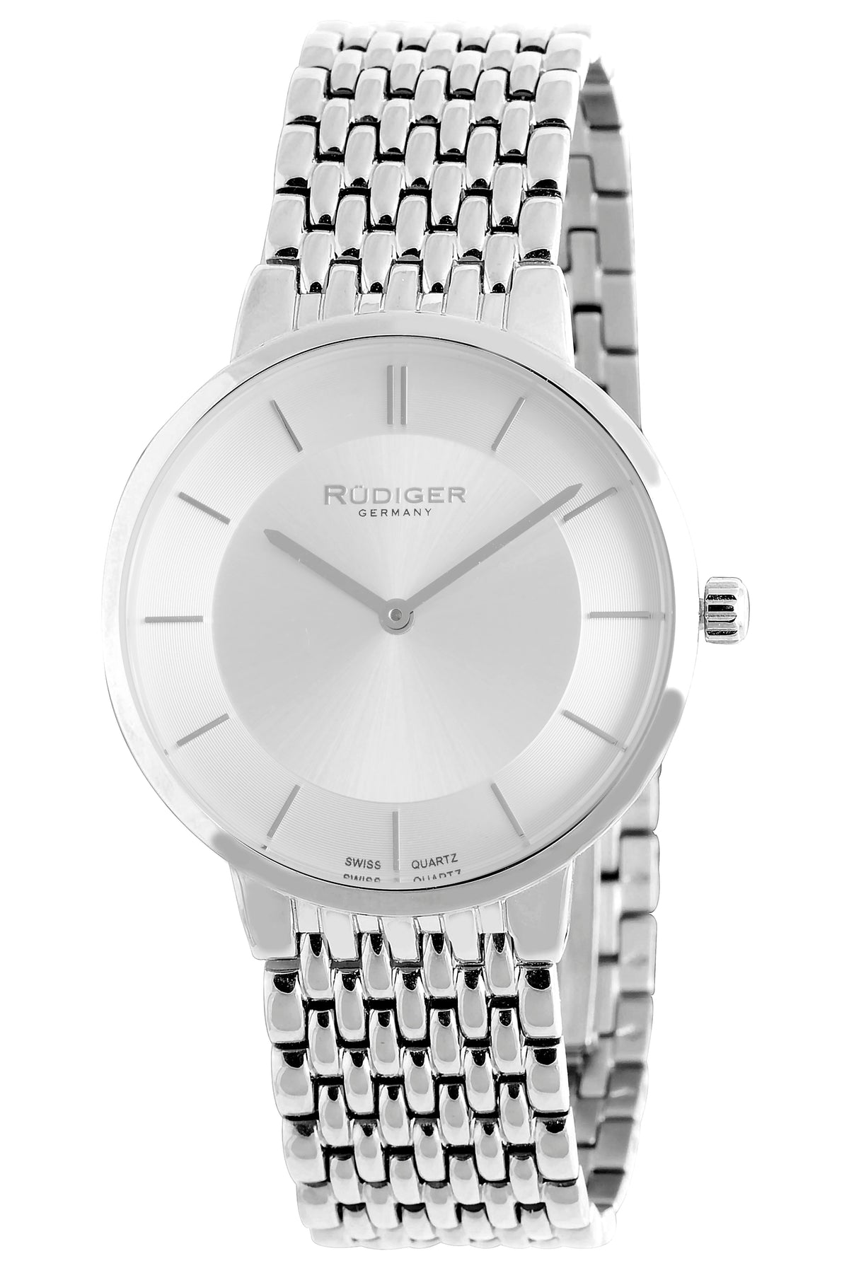 Rudiger Kassel Men's Silver Watch Rudiger 