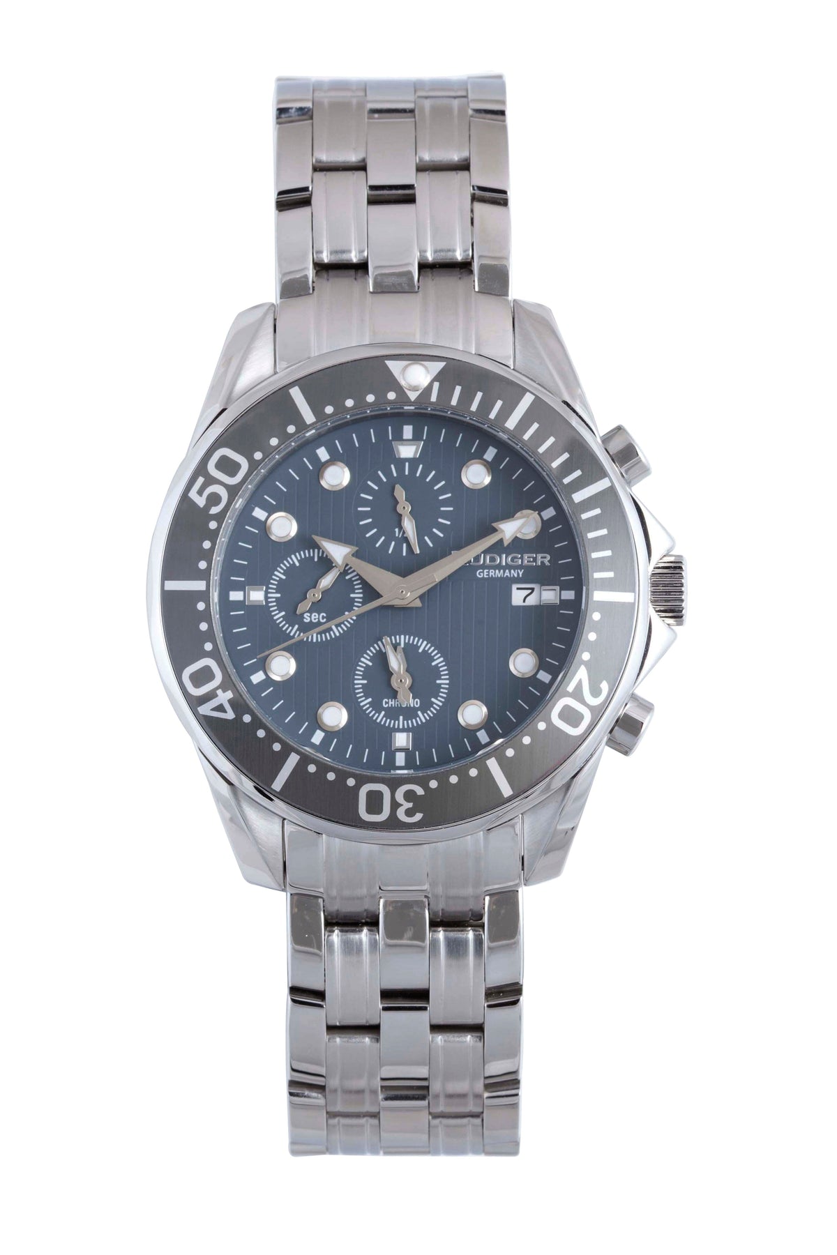 Rudiger Mens Chemnitz Grey Watch Rudiger 